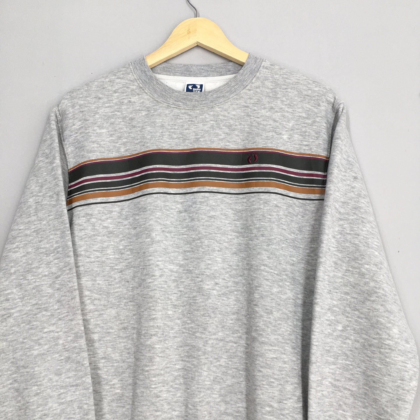 Hang Ten Sweatshirt Men Gray Medium