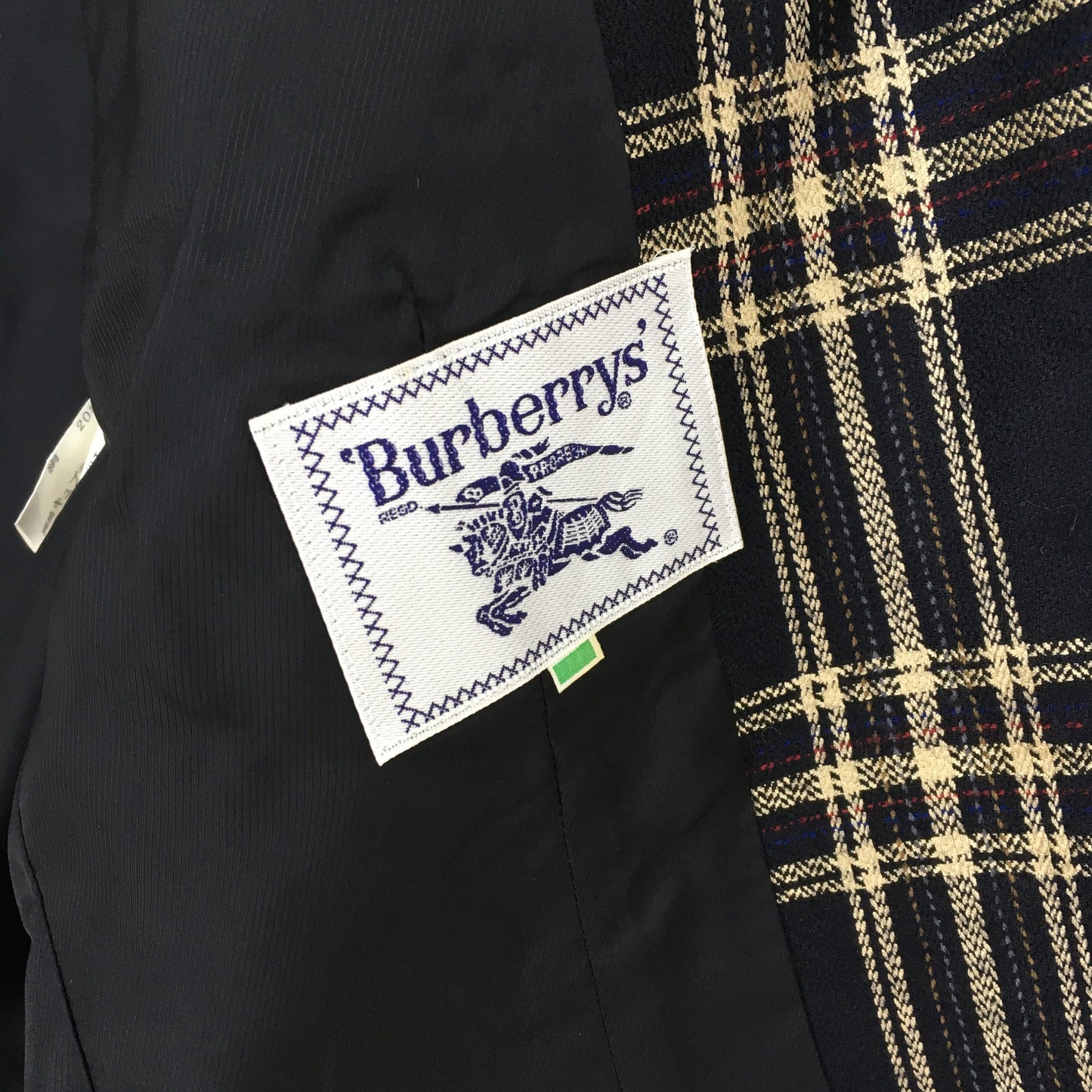 Burberrys Blouson Checkered Coat Women Small