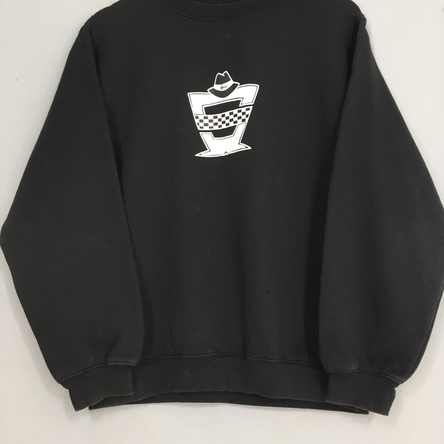 Stussy Usa Sweater Black Medium