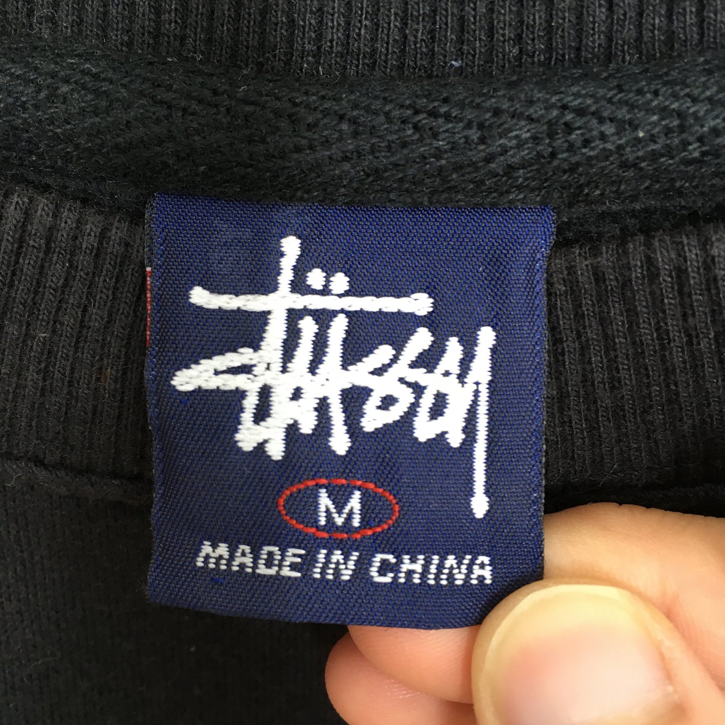 Stussy Usa Sweater Black Medium