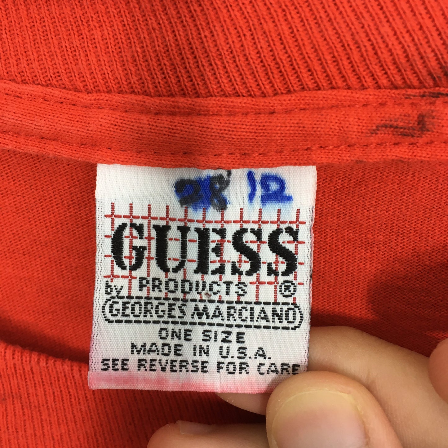 Guess New York Denim Usa Tshirt Large