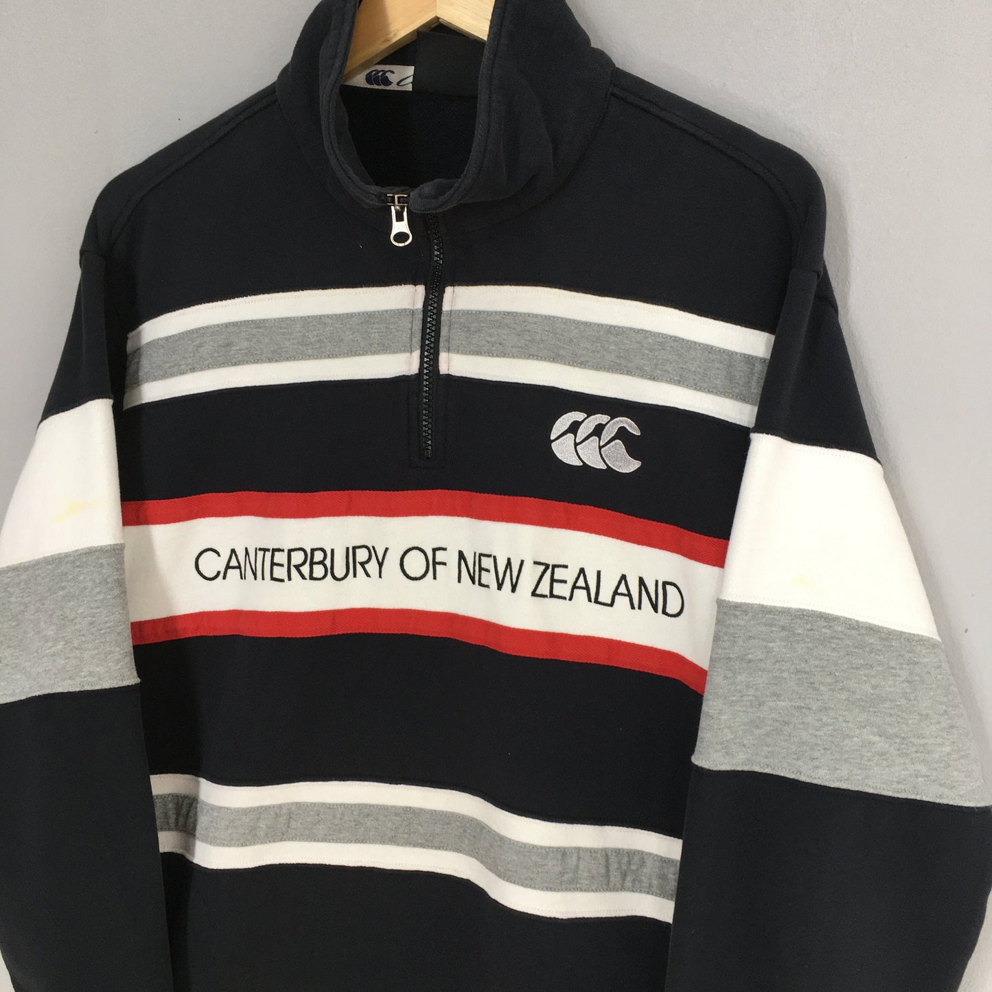 Canterbury Rugby Stripes Sweater Large