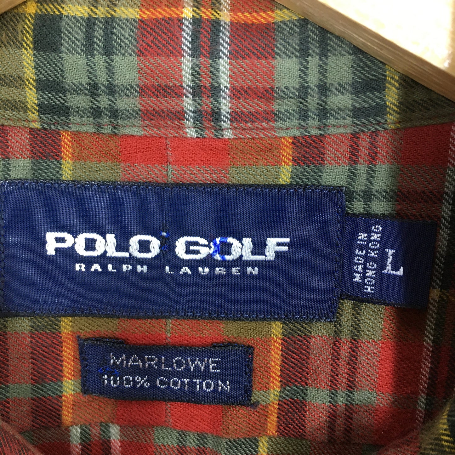 Polo Golf Ralph Lauren Checkered Flannel Shirt