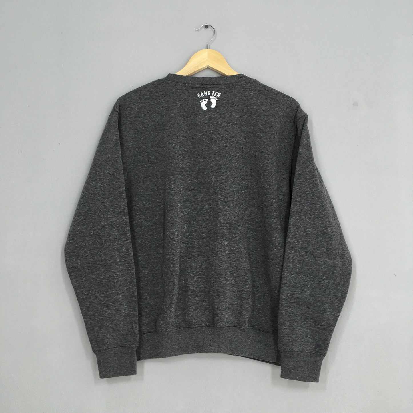 Hang Ten Sweatshirt Men Gray Medium