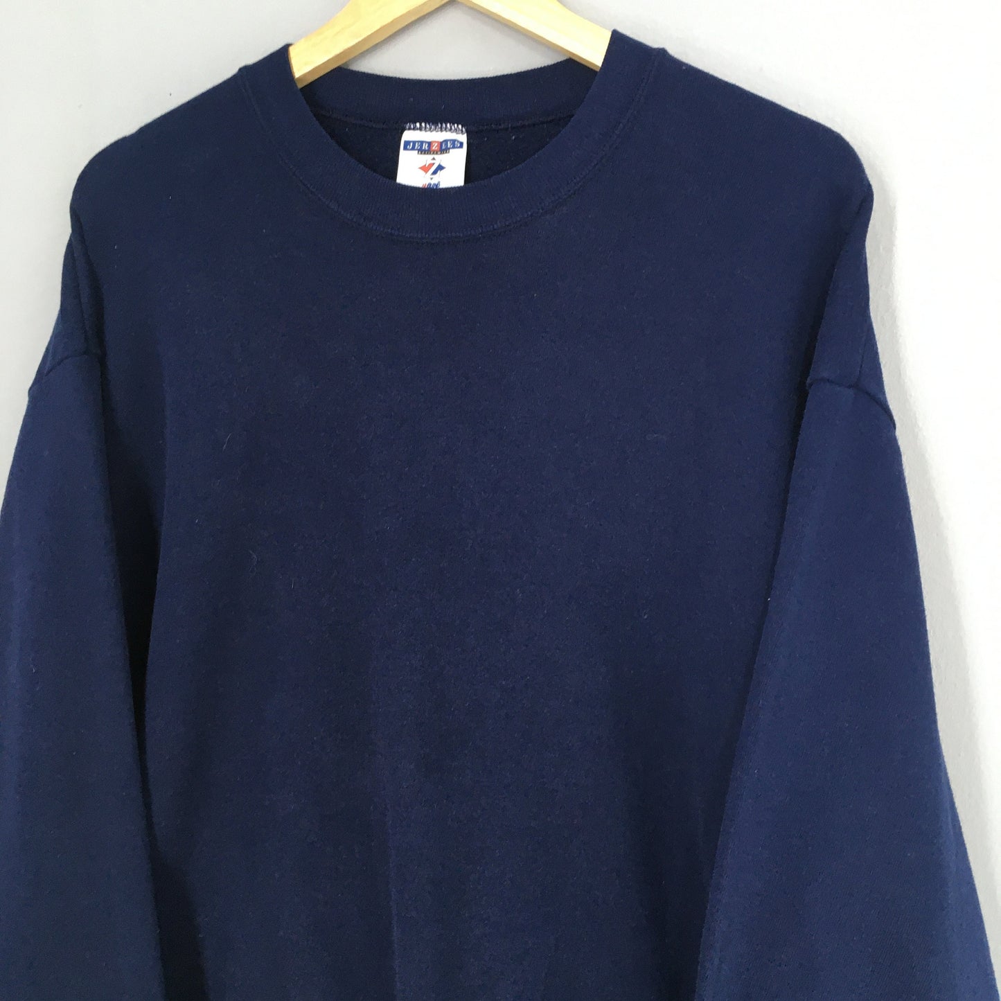 Jerzees Usa Plain Blue Sweatshirt XLarge