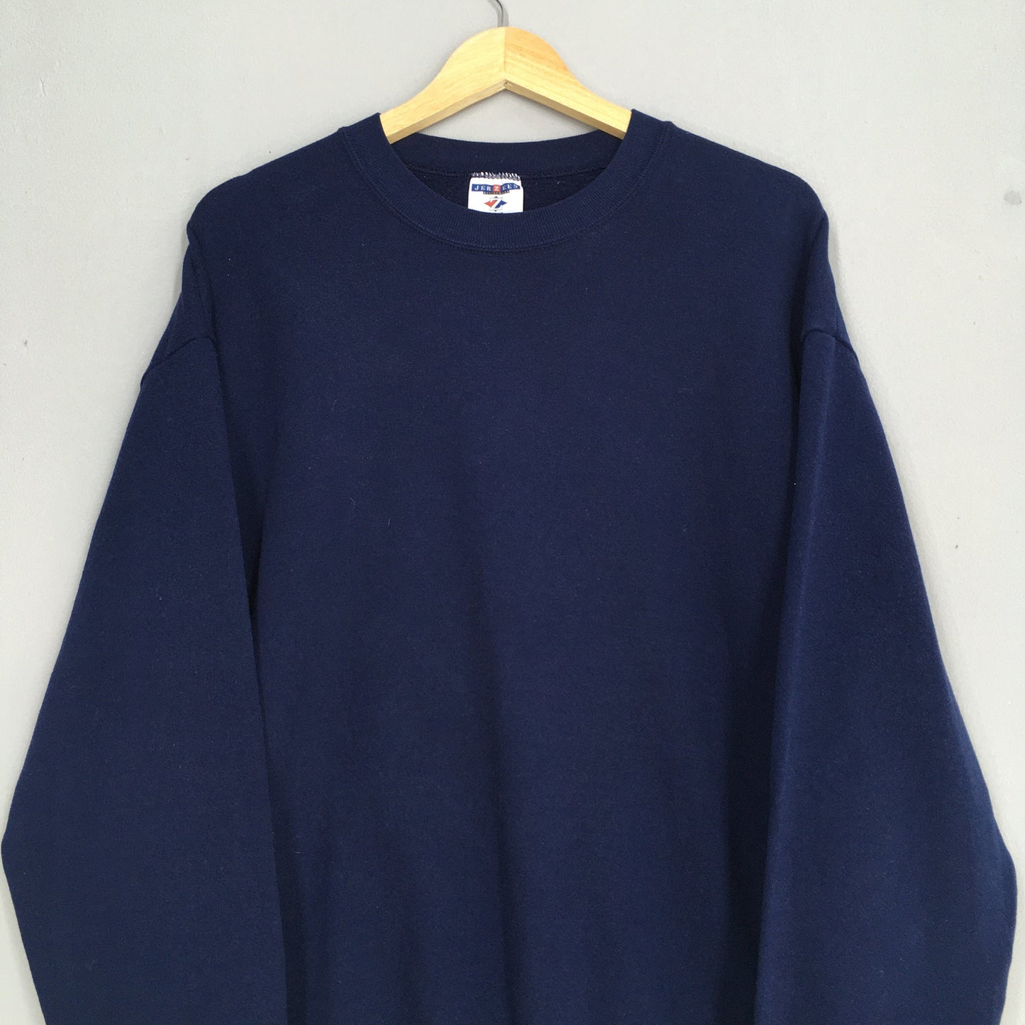 Jerzees Usa Plain Blue Sweatshirt XLarge