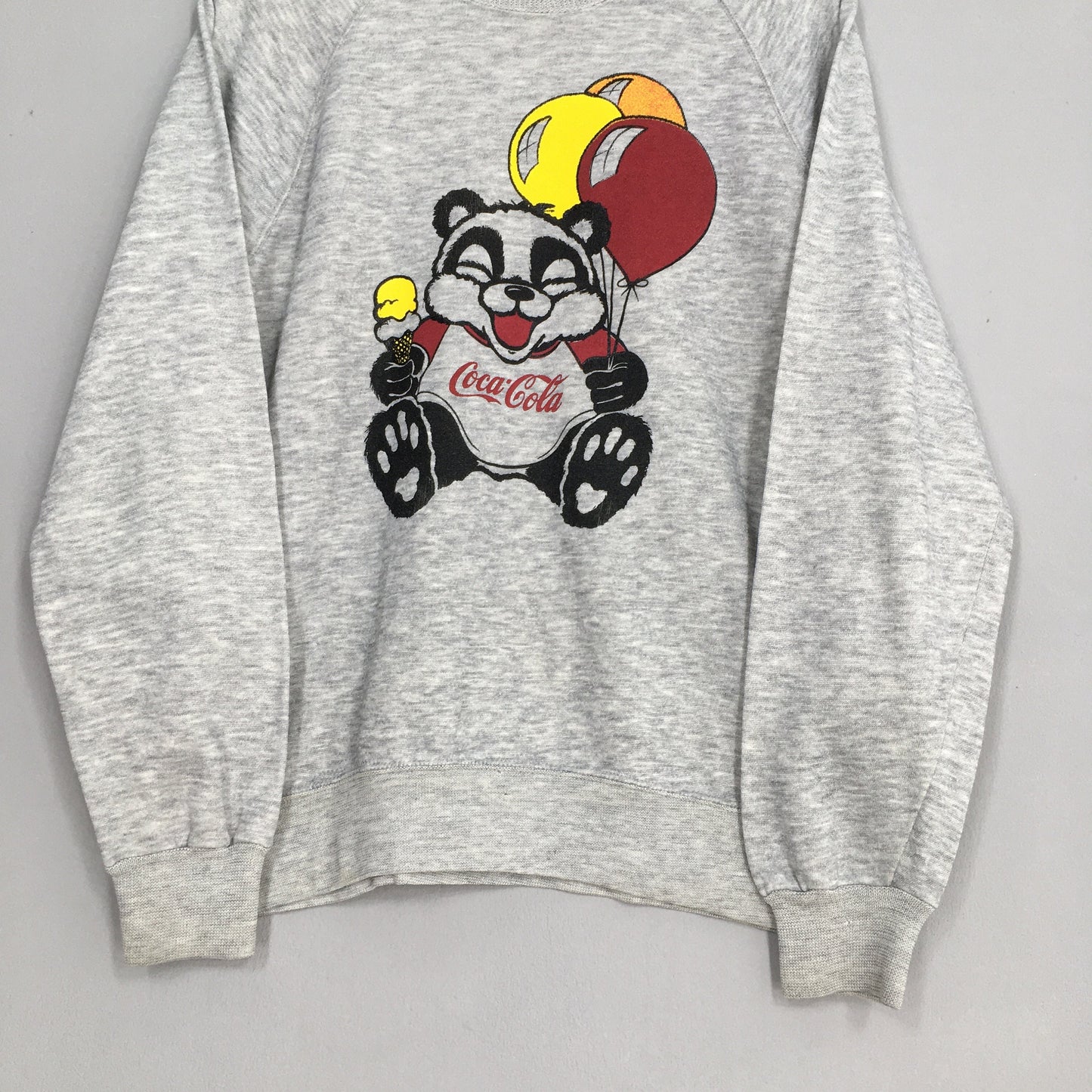 Coca Cola Panda Party Sweatshirt XLarge