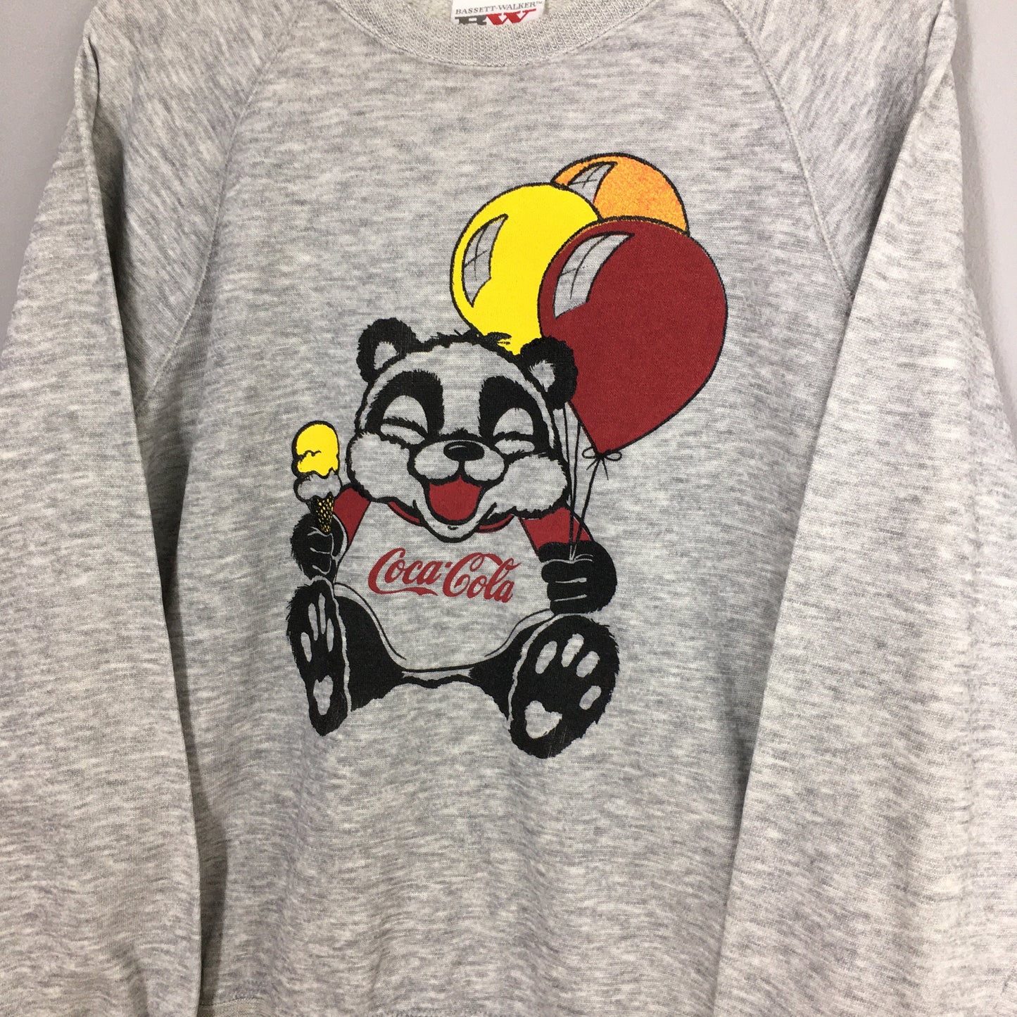 Coca Cola Panda Party Sweatshirt XLarge