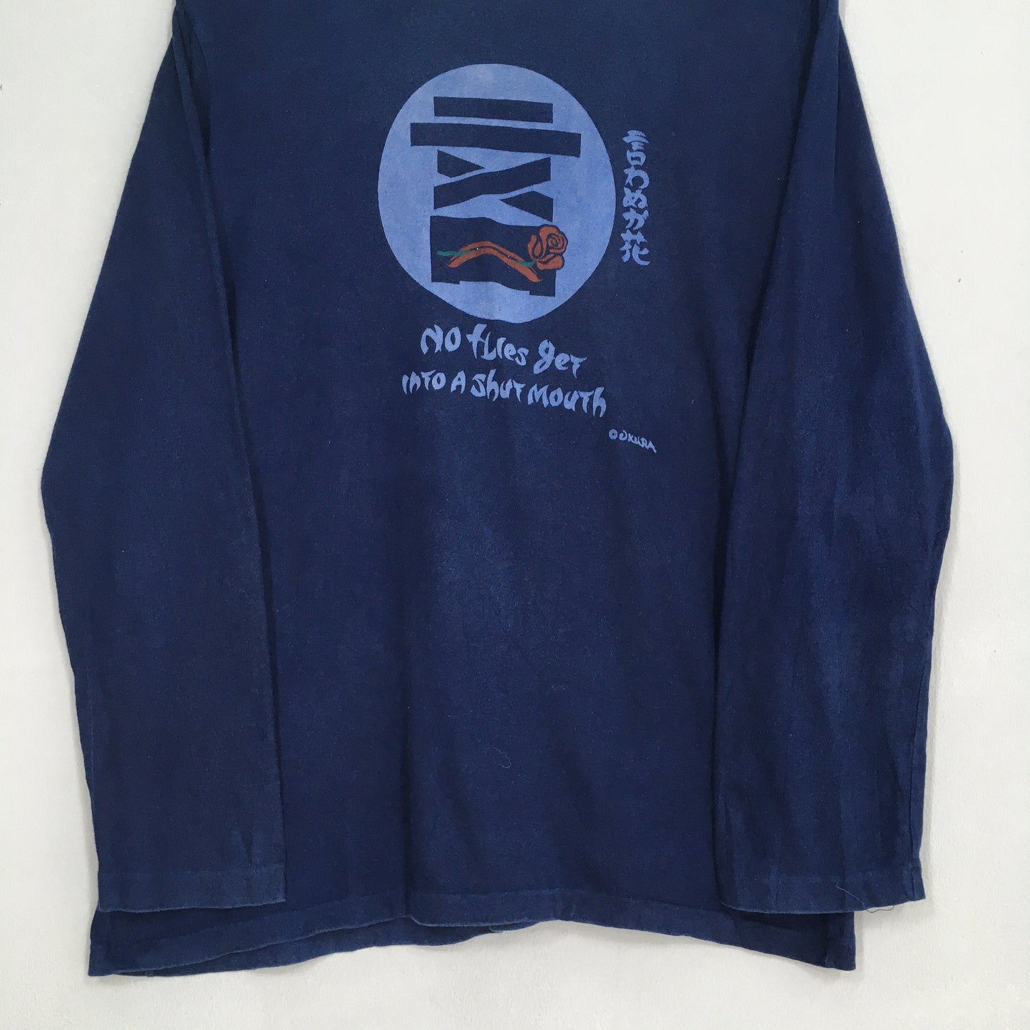 Okura Japan Indigo Blue Tshirt Medium