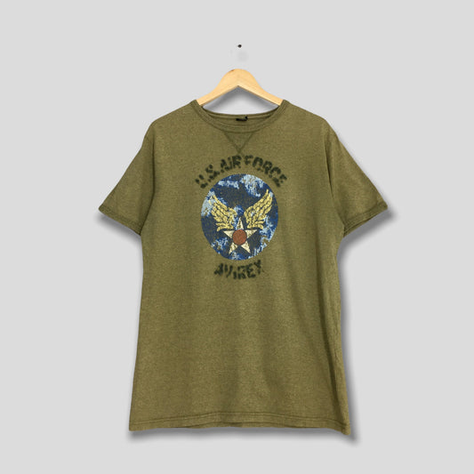 Avirex Us Air Force Army T shirt XLarge