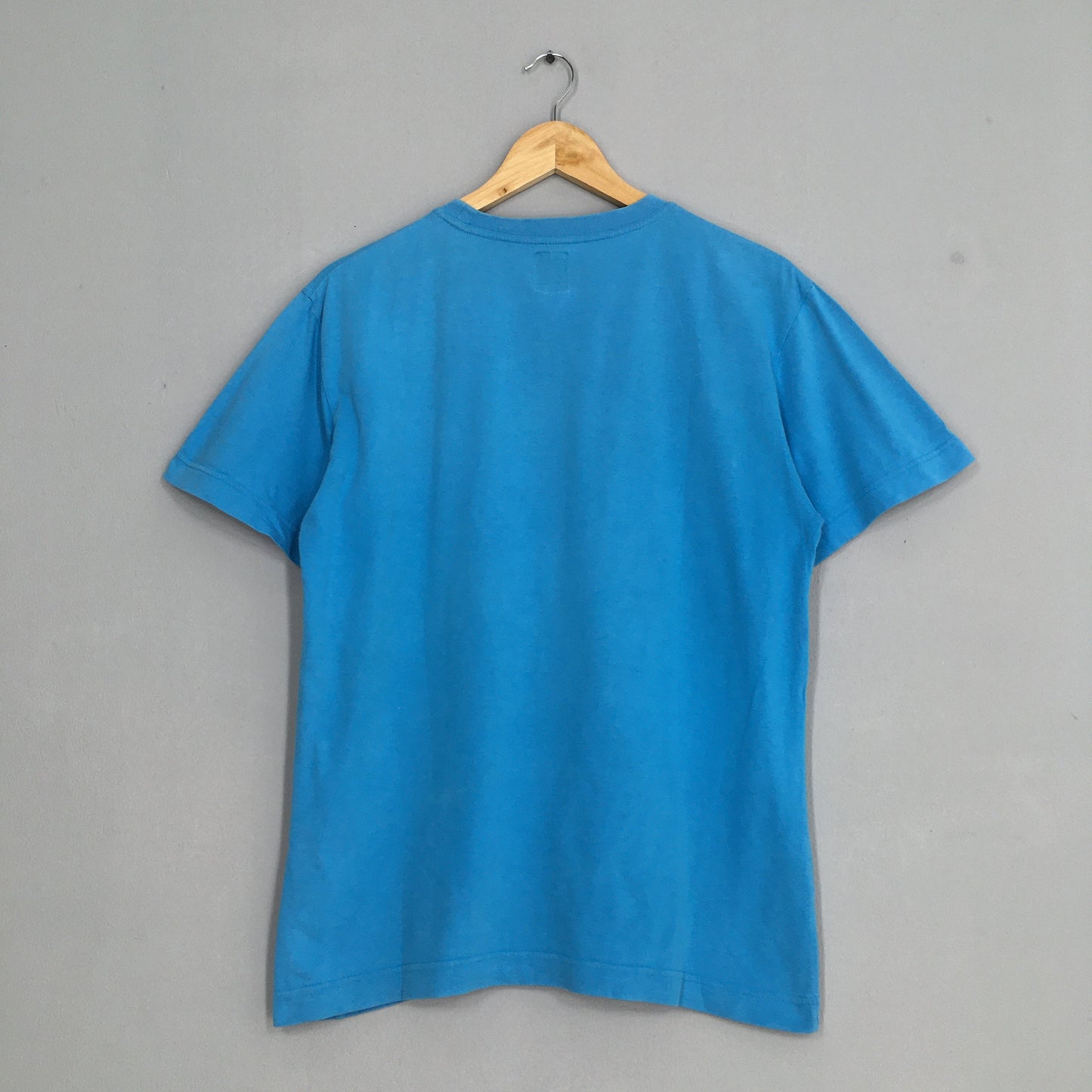 Moschino Italy Baroque Blue T shirt Medium