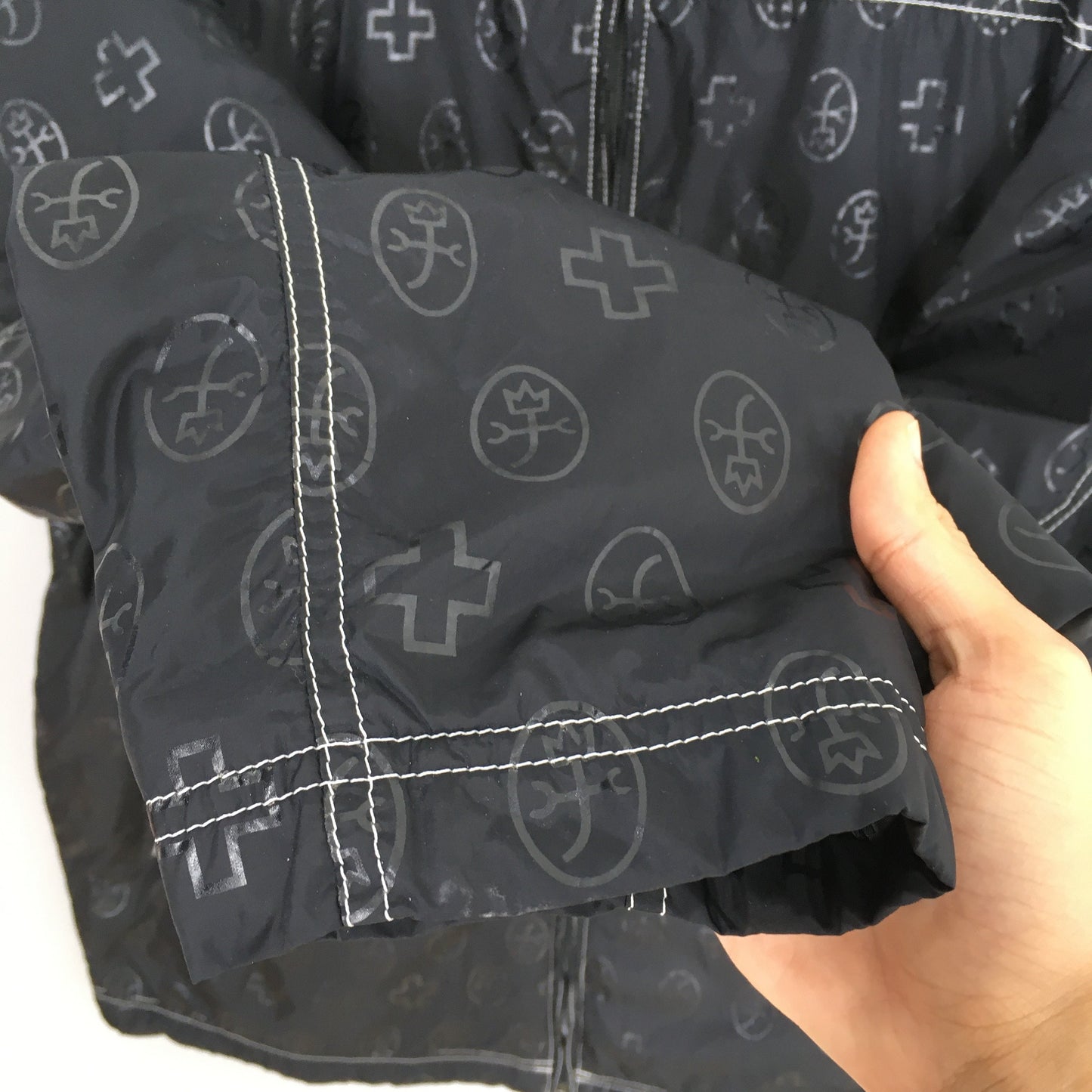 Jean Charles Castelbajac Monogram Jacket Large