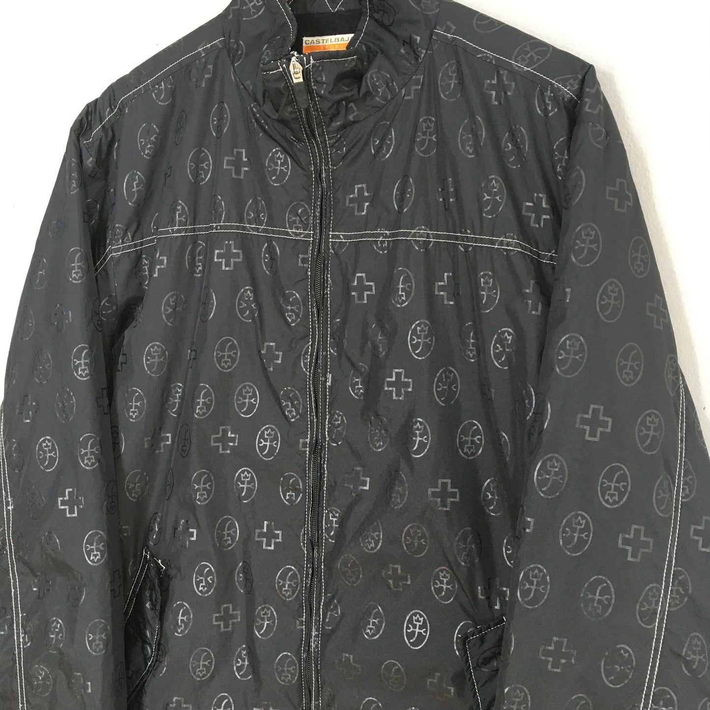 Jean Charles Castelbajac Monogram Jacket Large