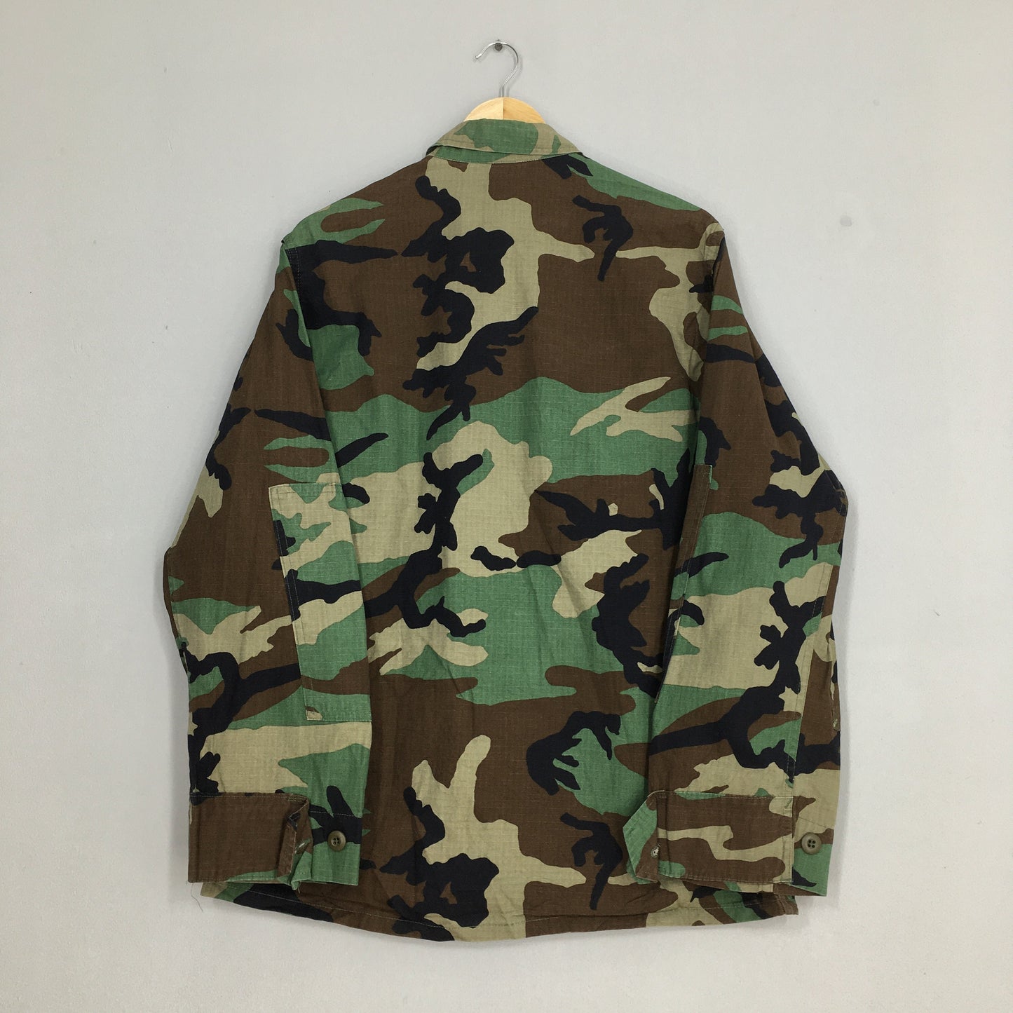 M-65 Field Woodland Patern Camo Jacket Medium