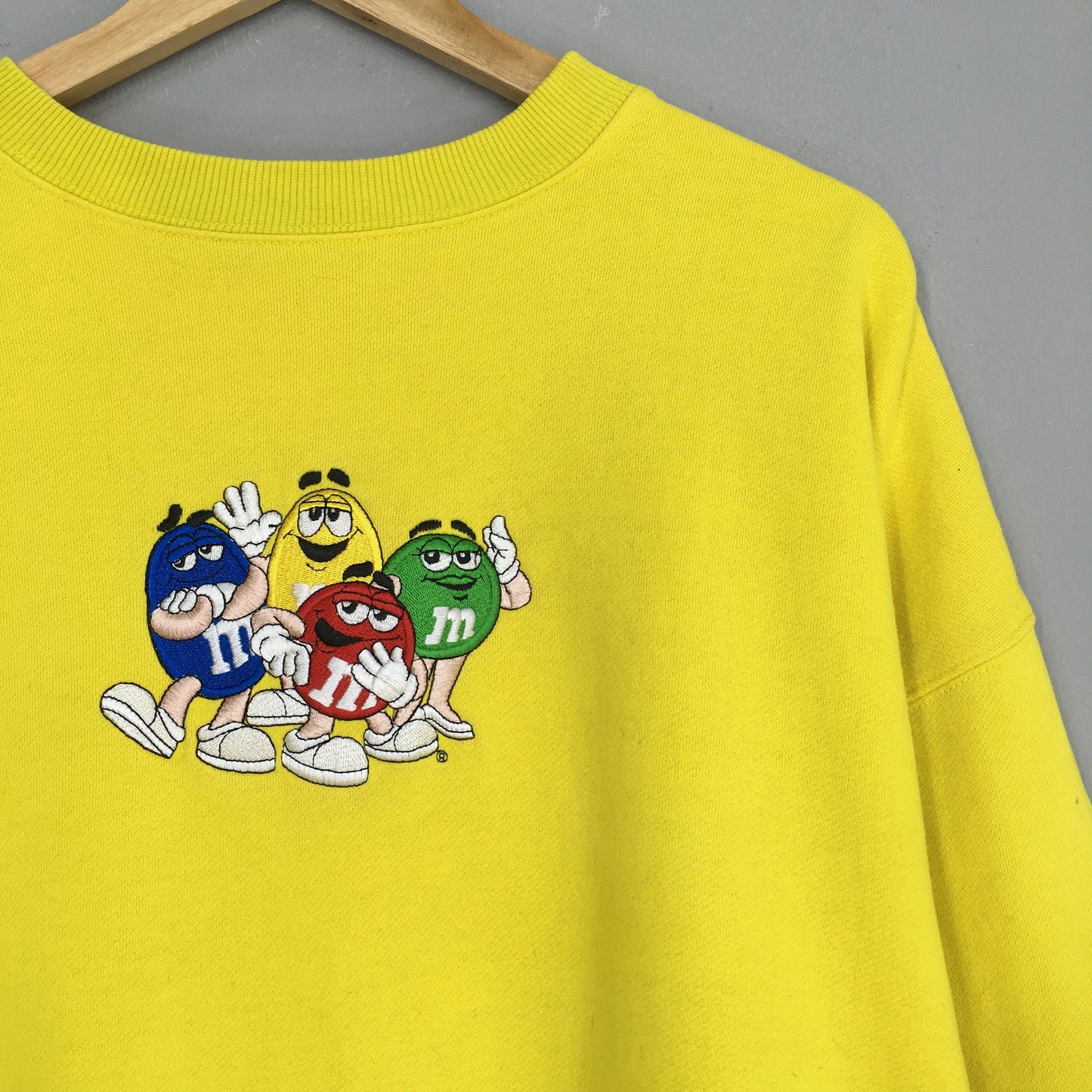 M&M's Candy Deep Pile Sweatshirt Large