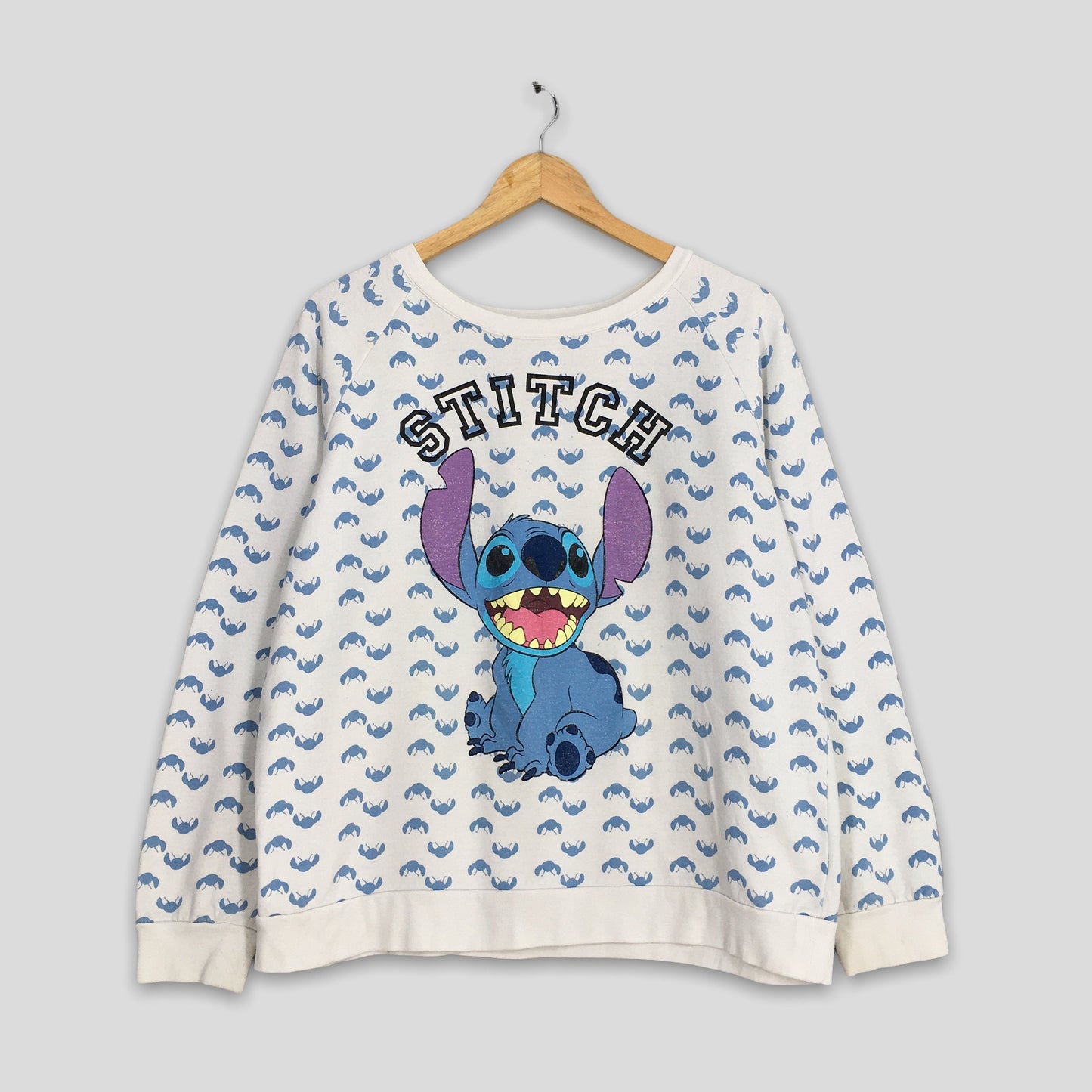 Y2K Lilo Stitch Disney Sweatshirt Women XLarge