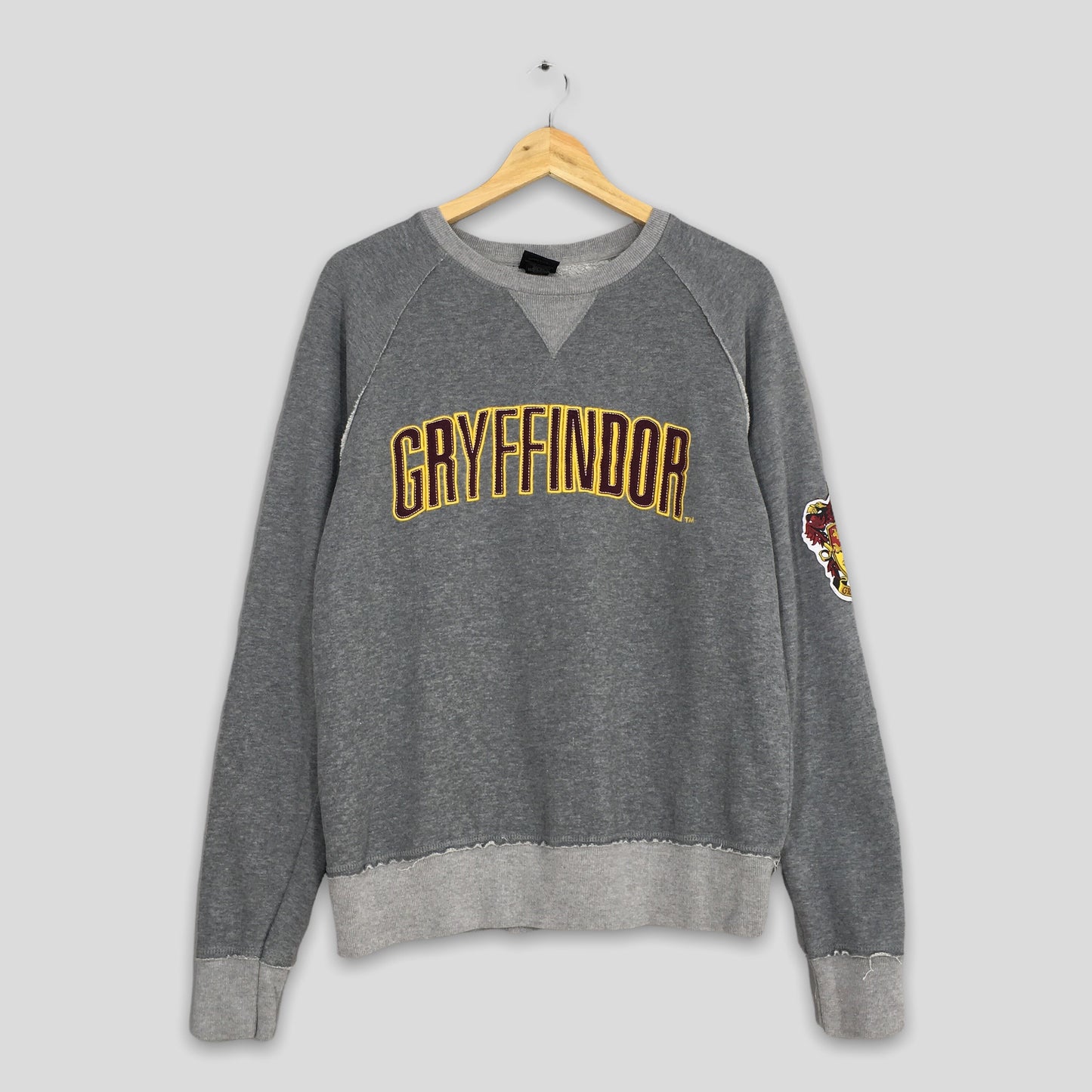 Gryffindor Houses Of Hogwarts School Gray Sweatshirt Medium