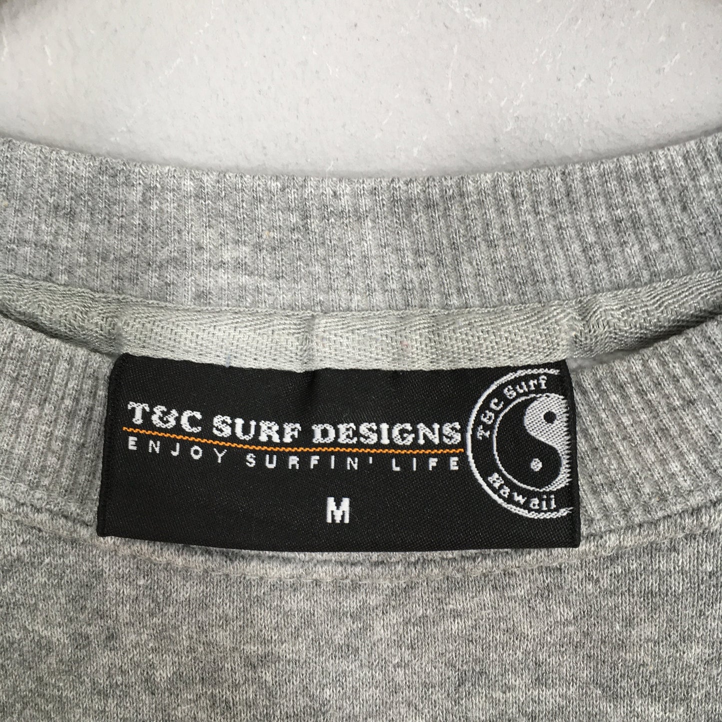 T&C Surf Designs Gray Sweatshirt Medium