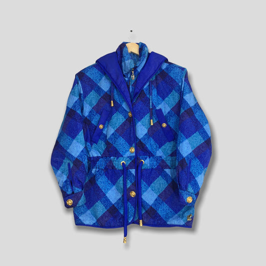 Volpe Neve Goldwin Bomber Ski Wear Crazy Pattern Jacket