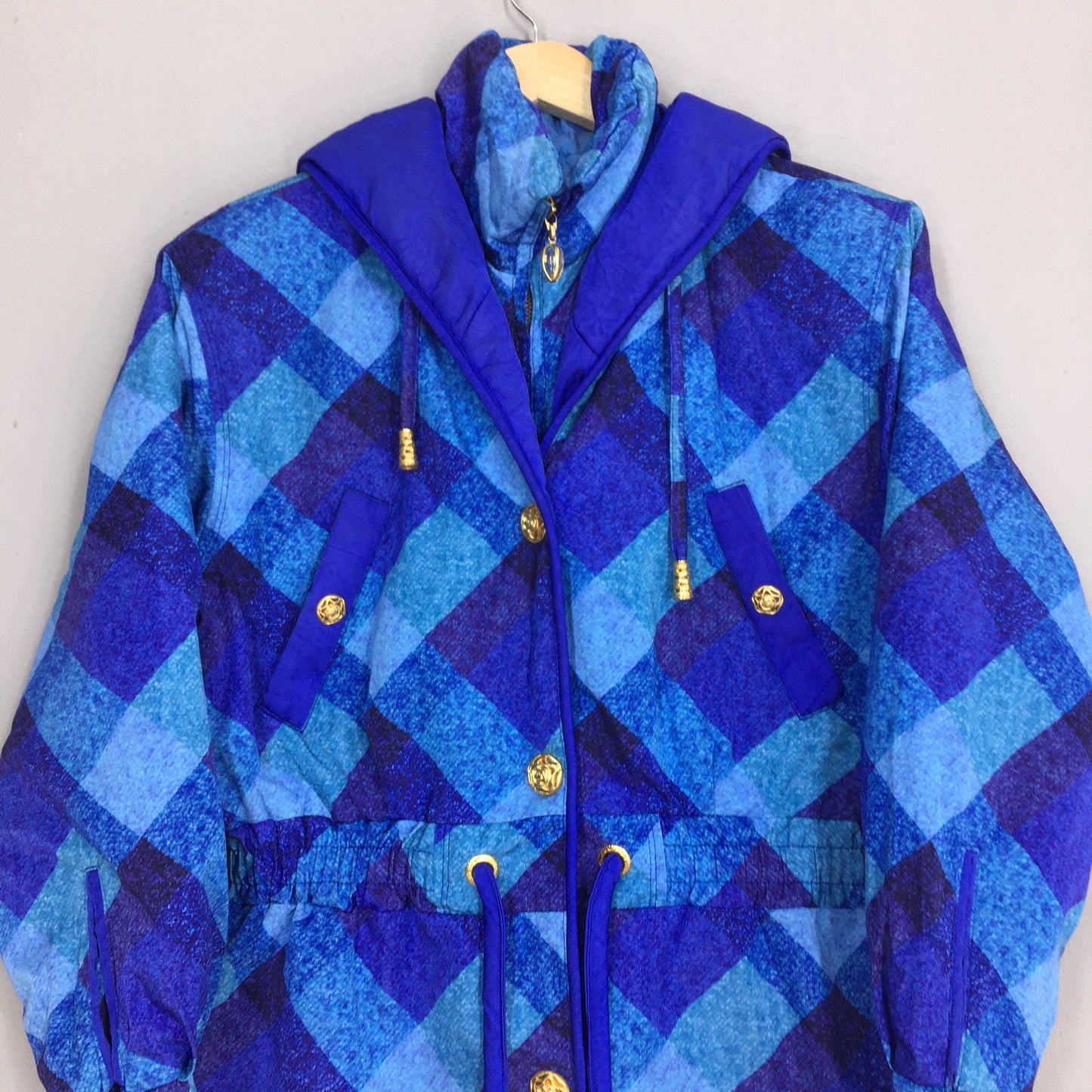 Volpe Neve Goldwin Bomber Ski Wear Crazy Pattern Jacket