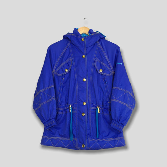 Esfeel Club Winter Bomber Blue Jacket Large