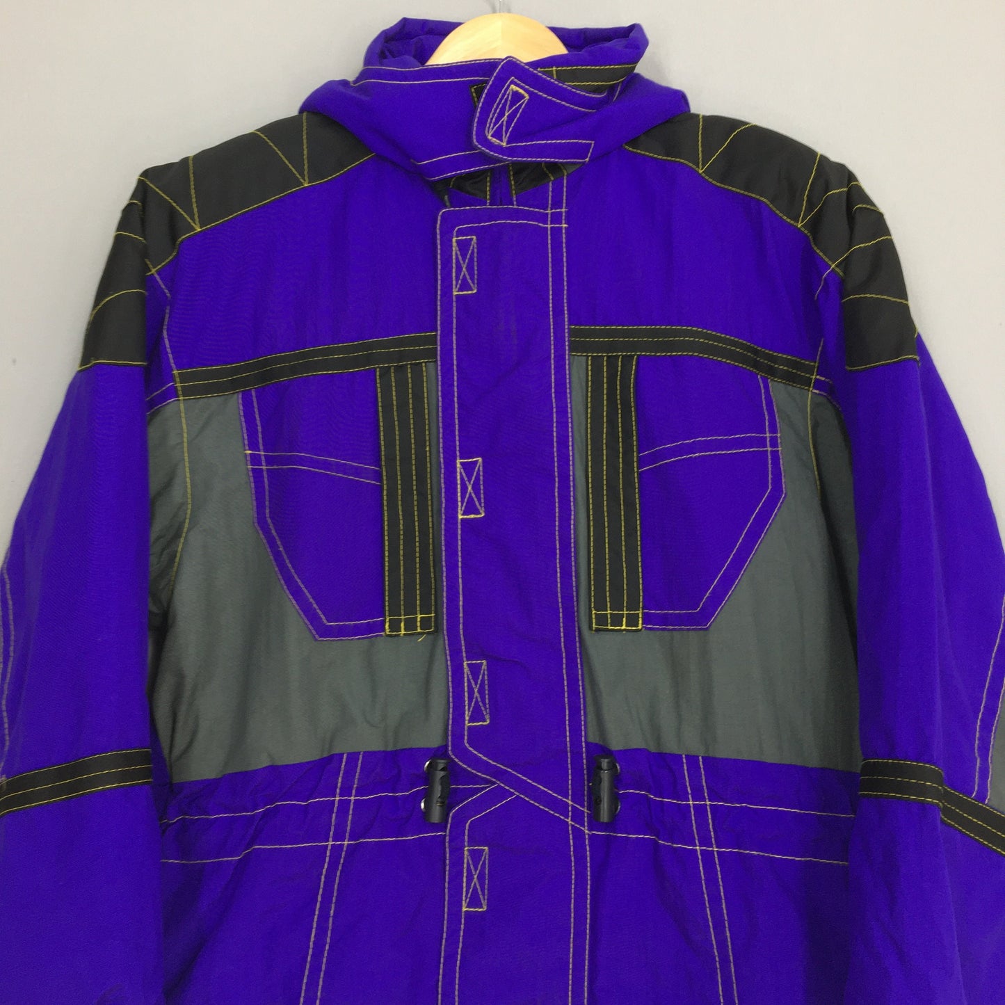 Point Square Ski Wear Bomber Jacket Small