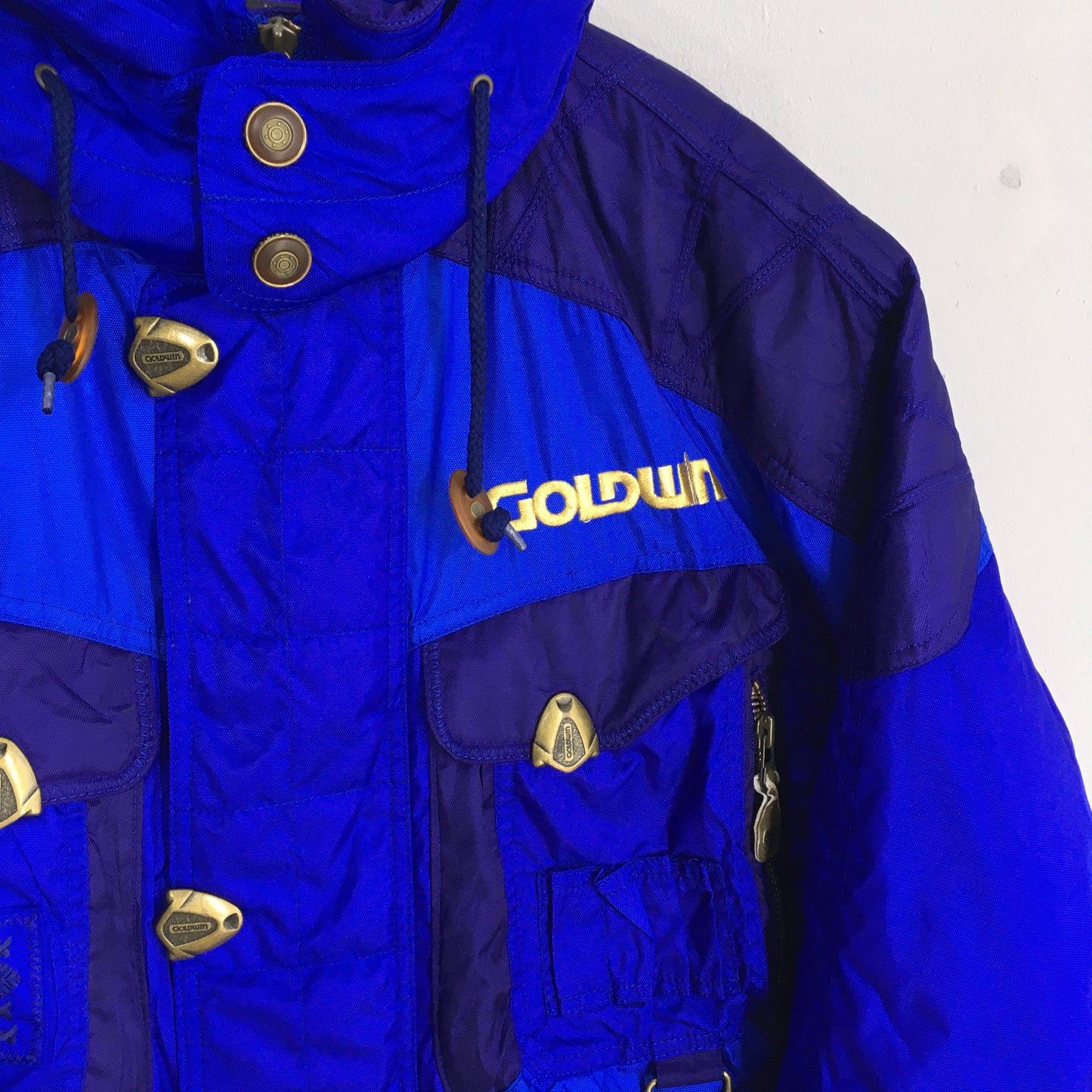 Retro Goldwin Ski Wear Hoodie Jacket Large