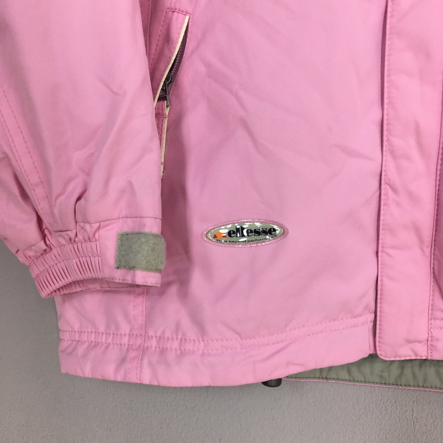 Ellesse Bomber Ski Wear Pink Jacket Medium