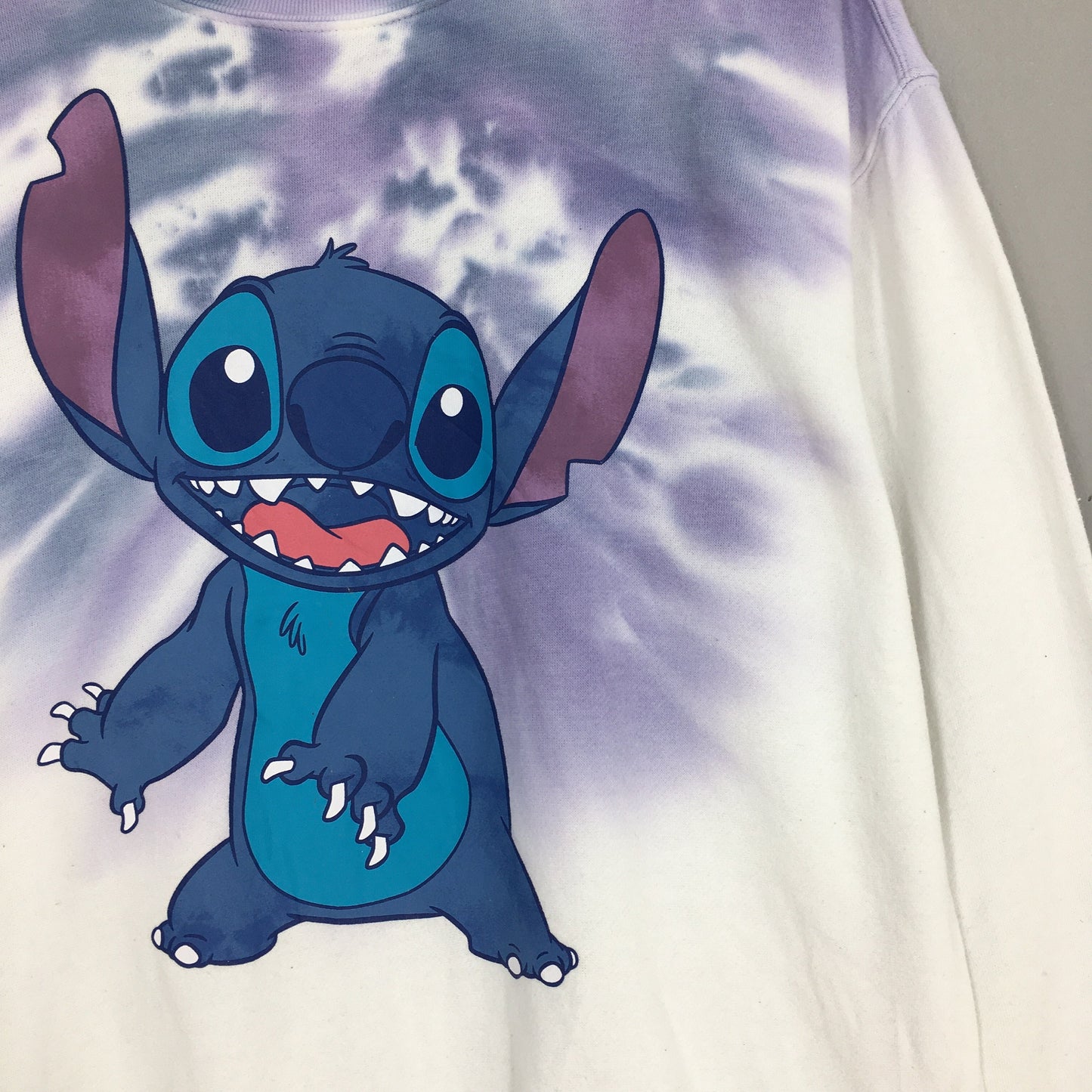 Y2K Lilo Stitch Tie-dye Sweatshirt Medium