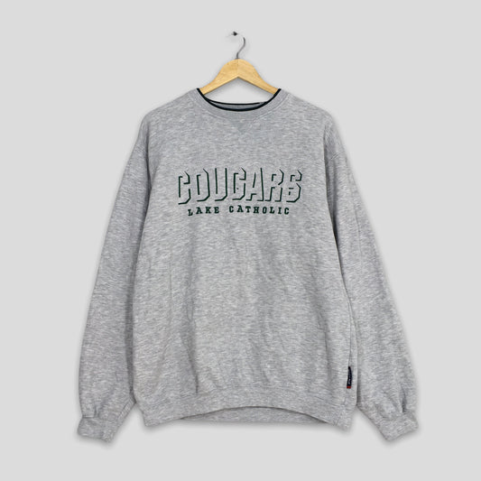 Lake Catholic Cougars Sweatshirt Medium