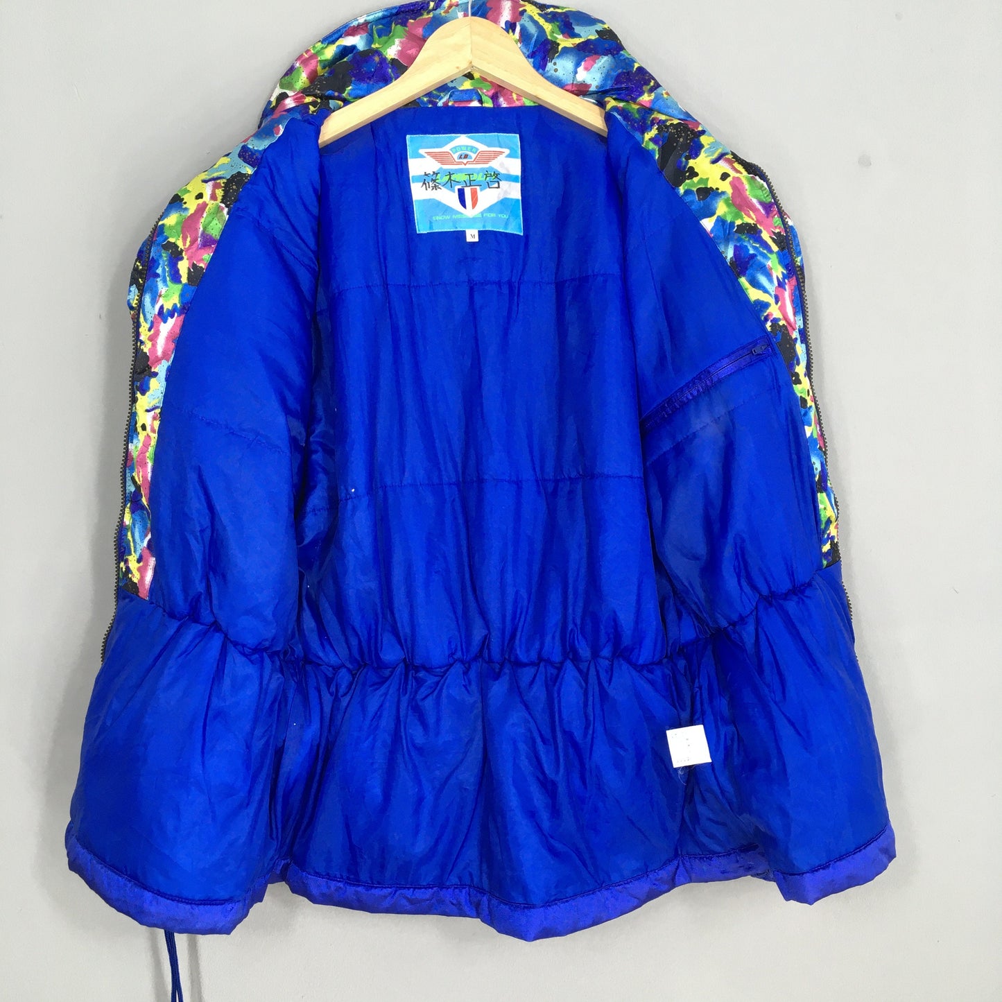 Lamboley Bomber Pop Art Ski Jacket Medium