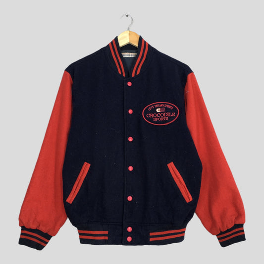 Crocodile Sports Wool Varsity Jacket Medium