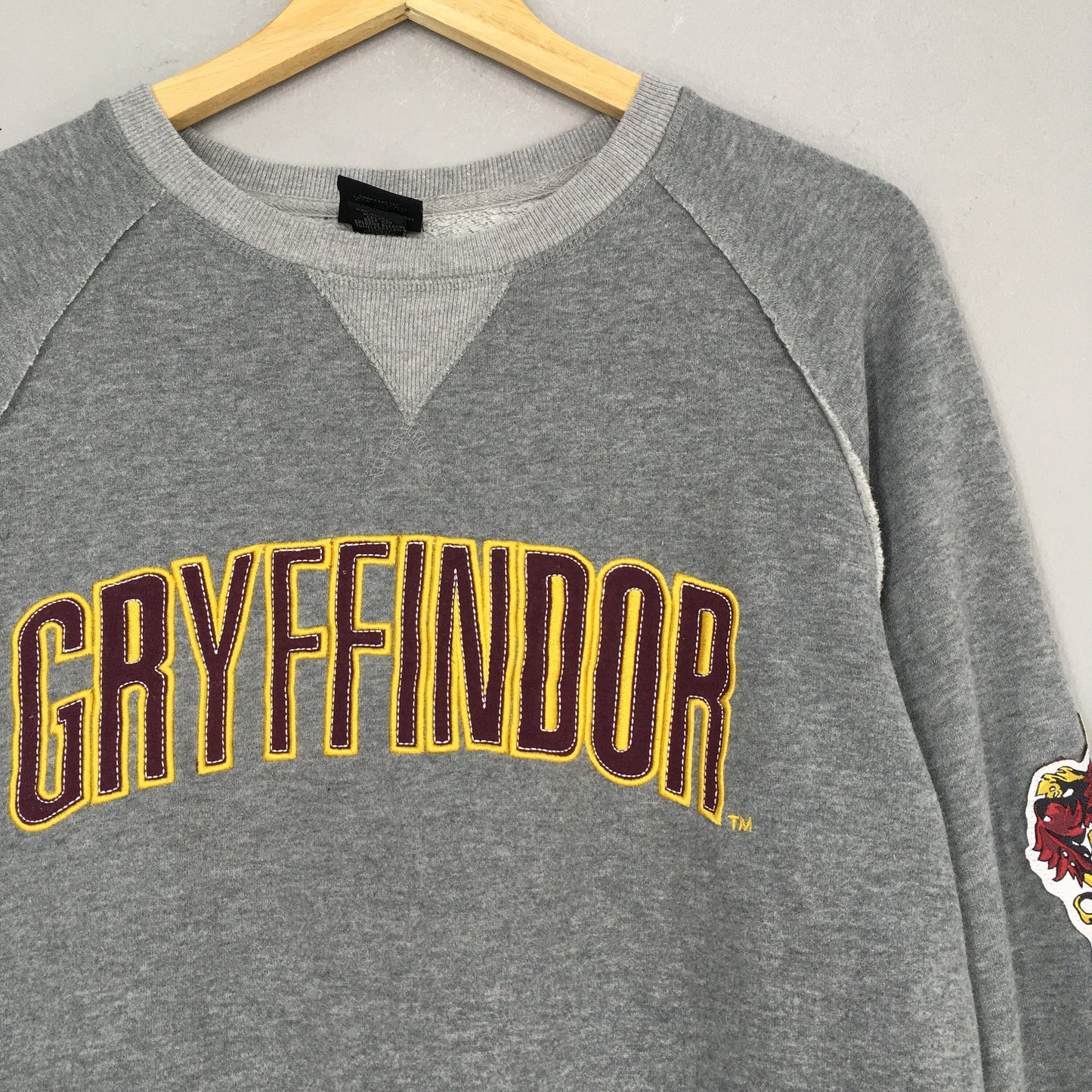 Gryffindor Houses Of Hogwarts School Gray Sweatshirt Medium