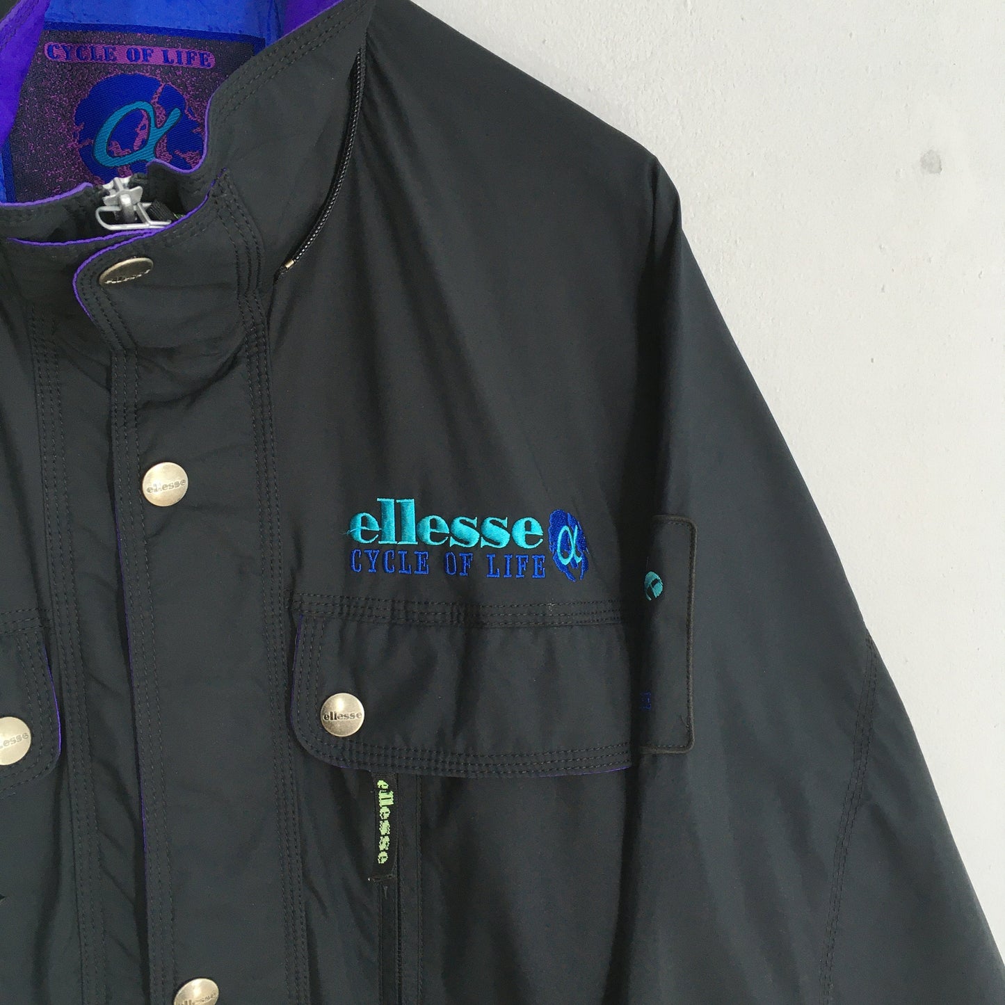 Ellesse Ski Wear Bomber Parka Jacket Large