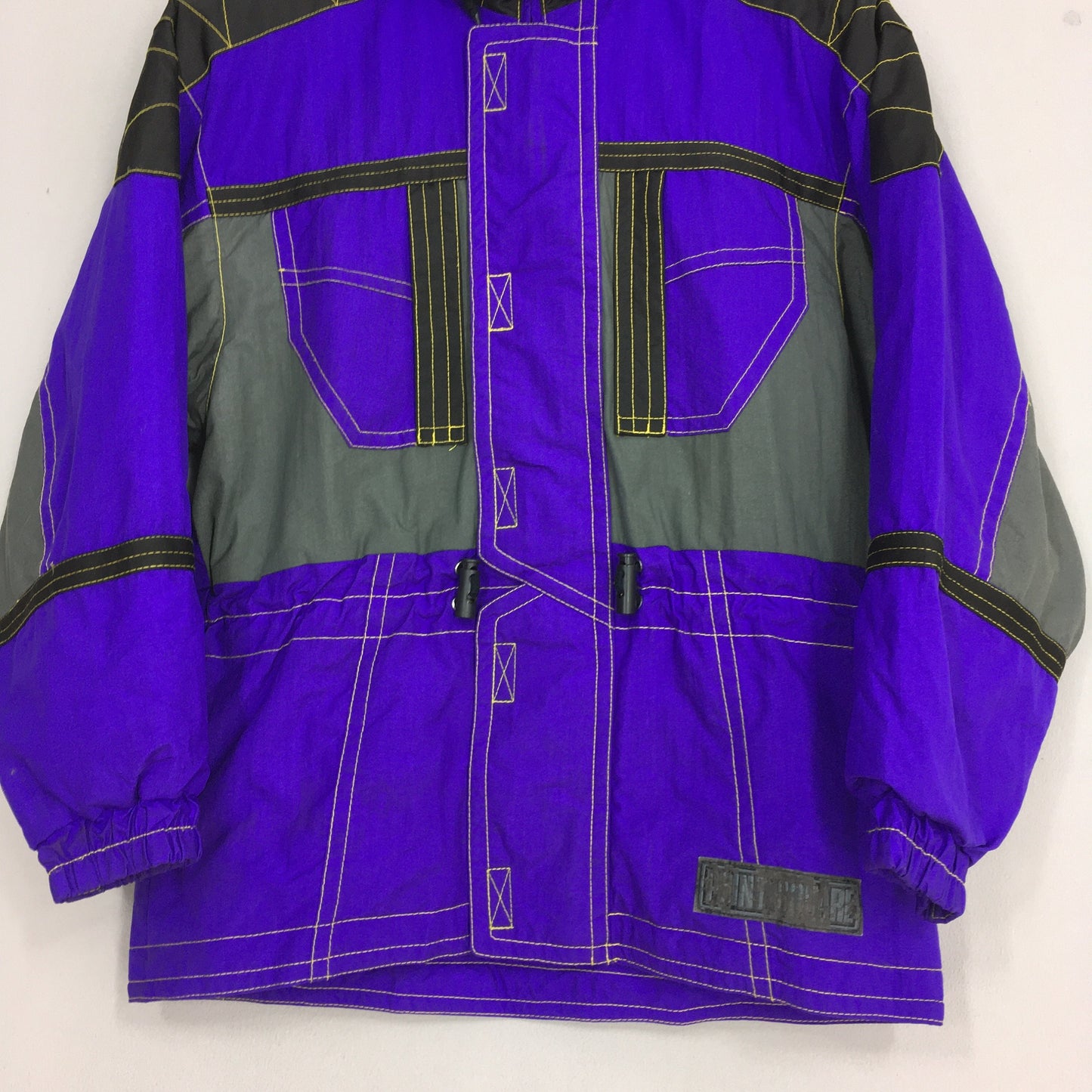 Point Square Ski Wear Bomber Jacket Small