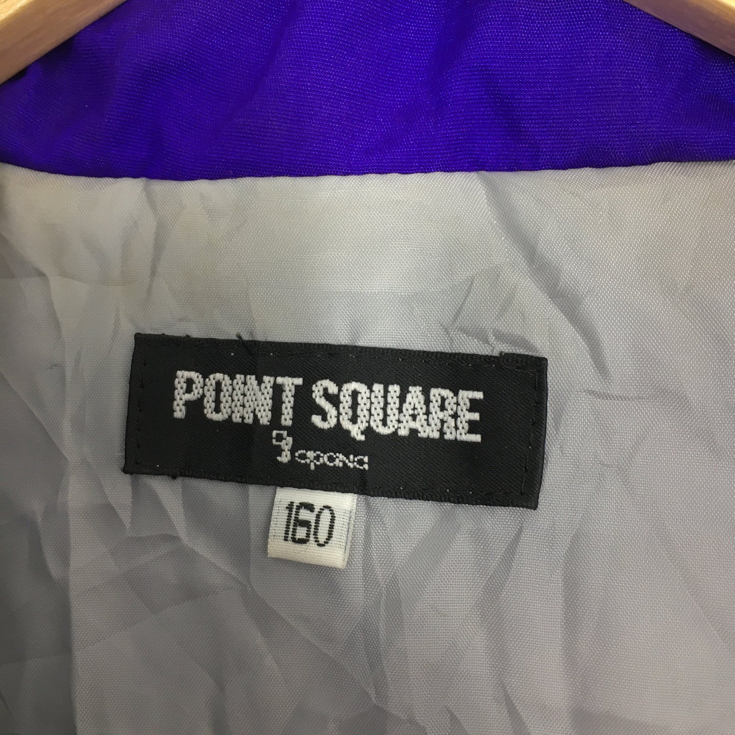 Point Square Ski Wear Bomber Jacket Small