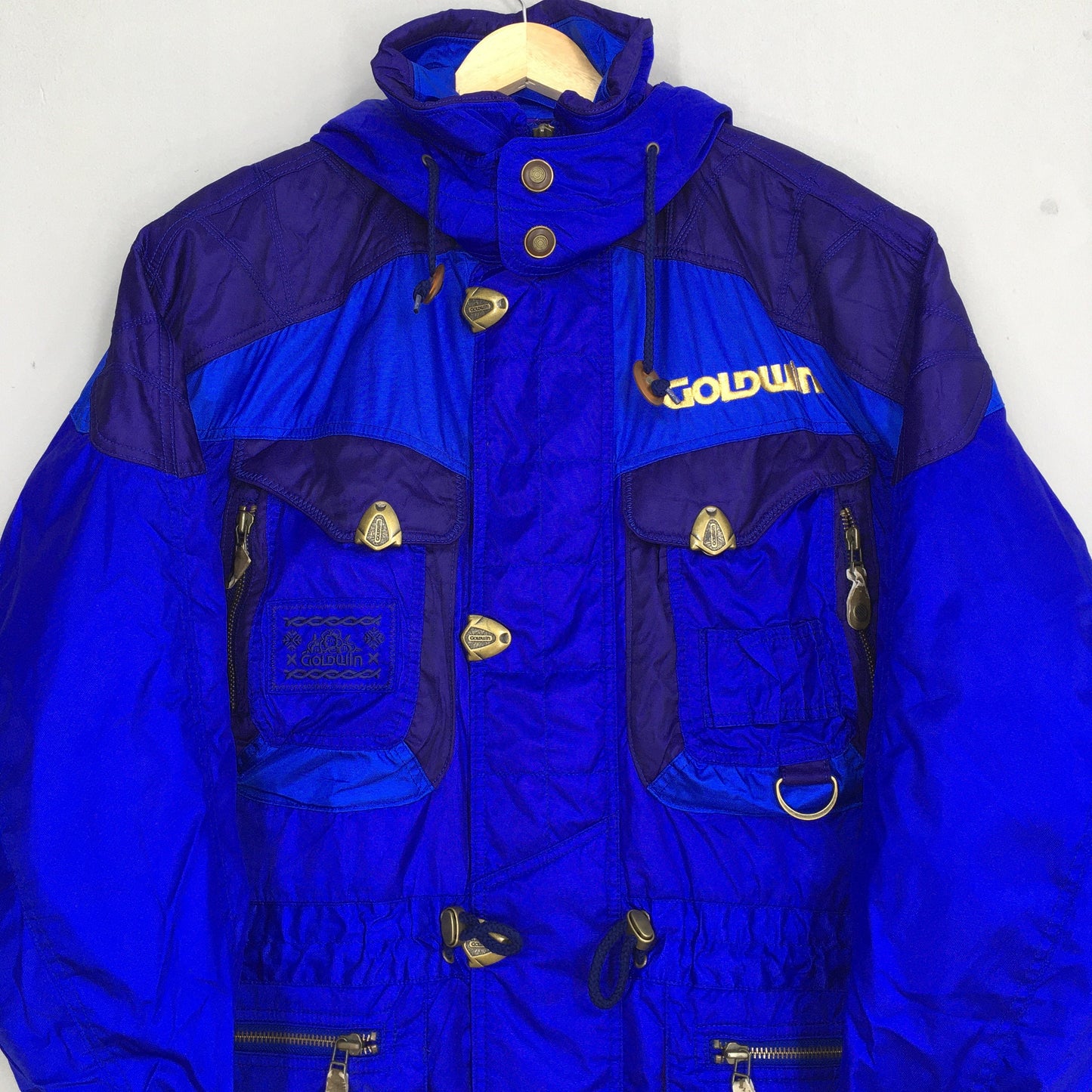 Retro Goldwin Ski Wear Hoodie Jacket Large