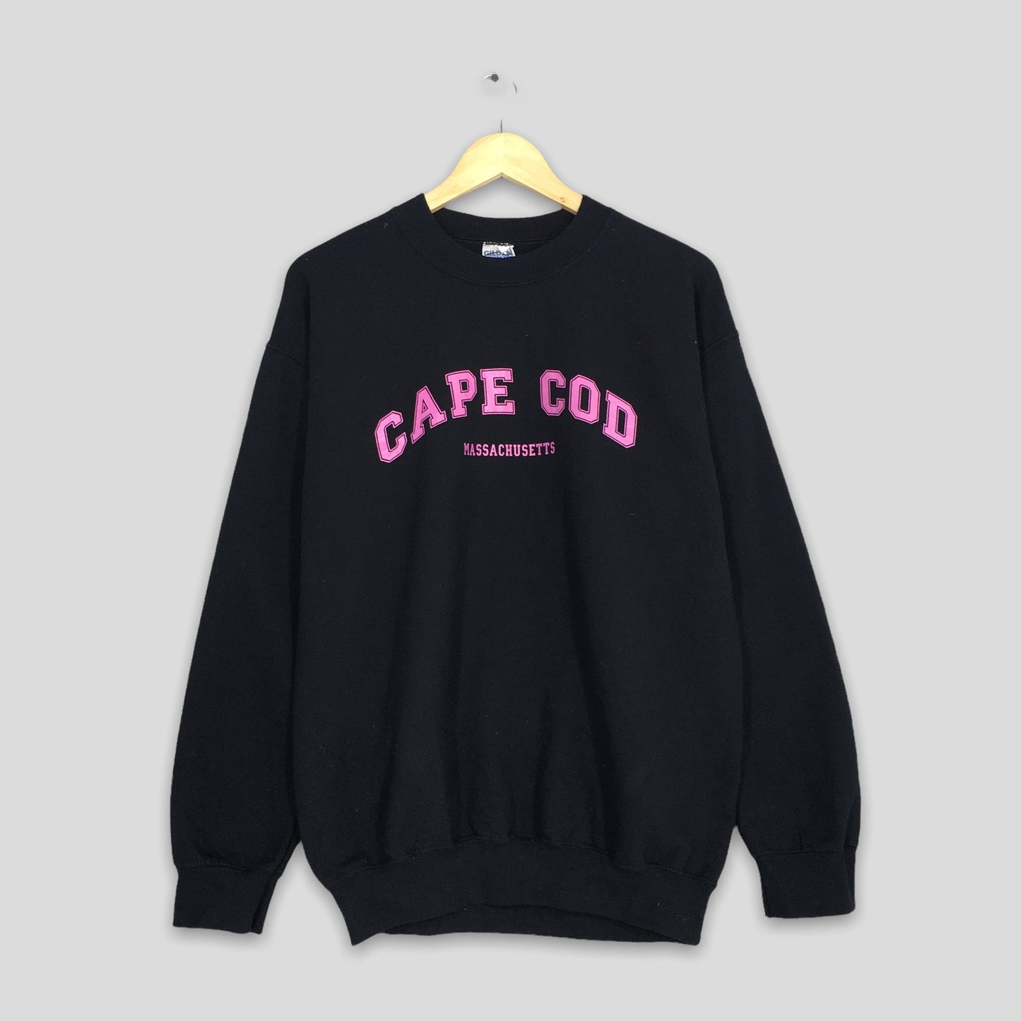 Cape Cod Massachusetts Black Sweatshirt Medium