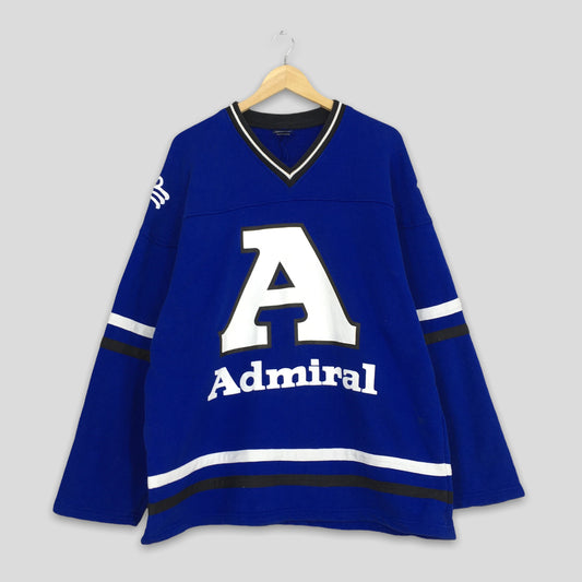 Admiral Sports Blue Sweatshirt Large