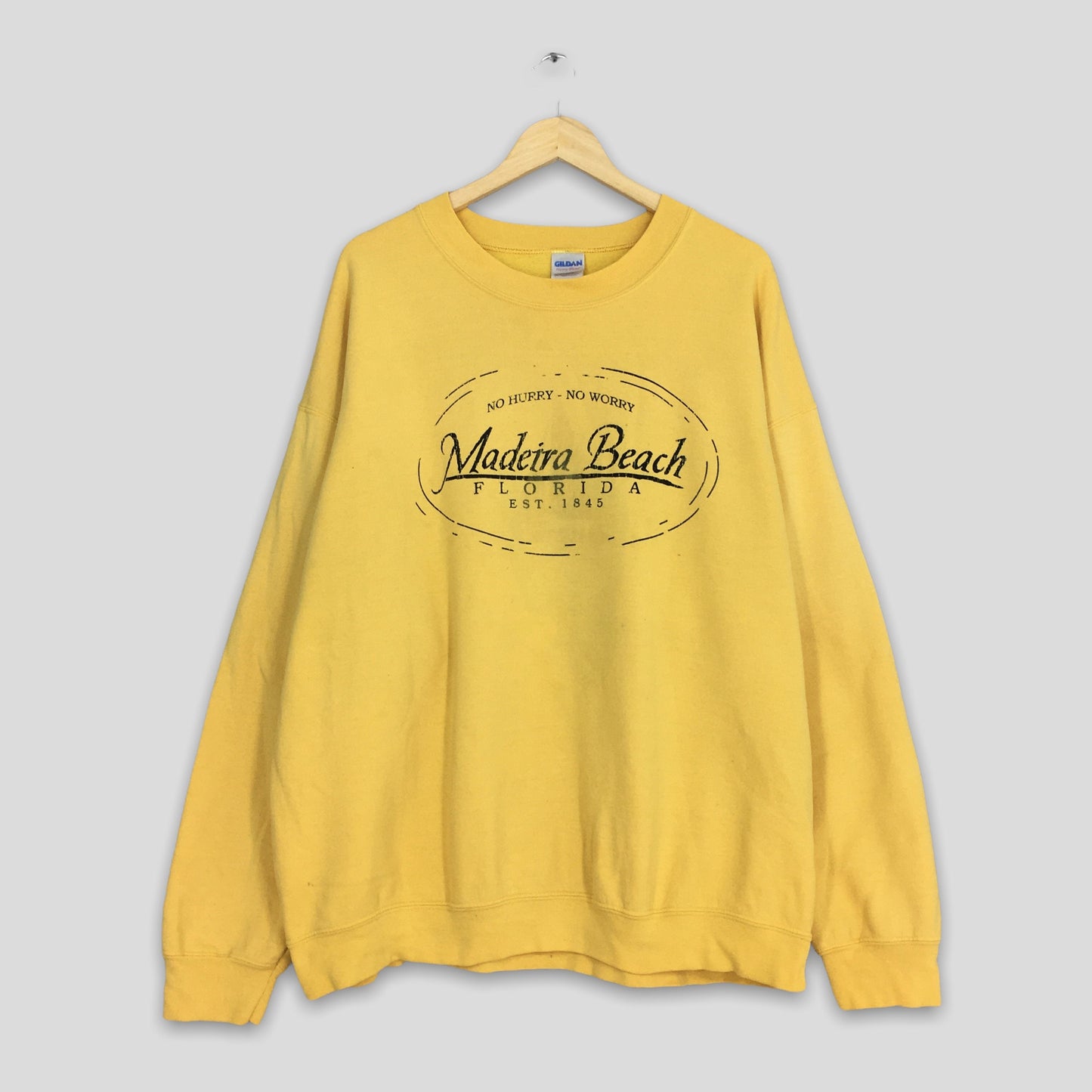 Y2K Madeira Beach Florida Sweatshirt XLarge