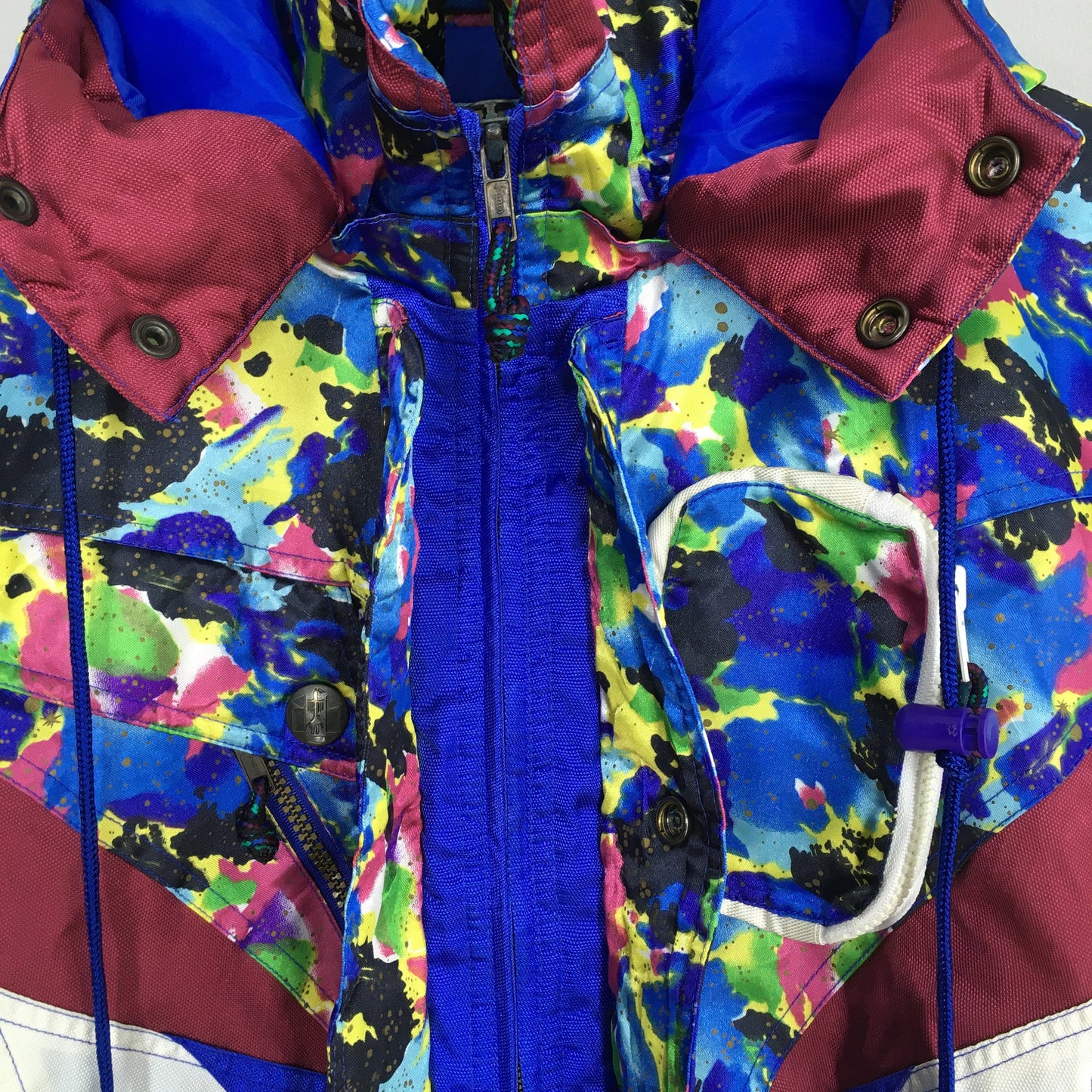 Lamboley Bomber Pop Art Ski Jacket Medium