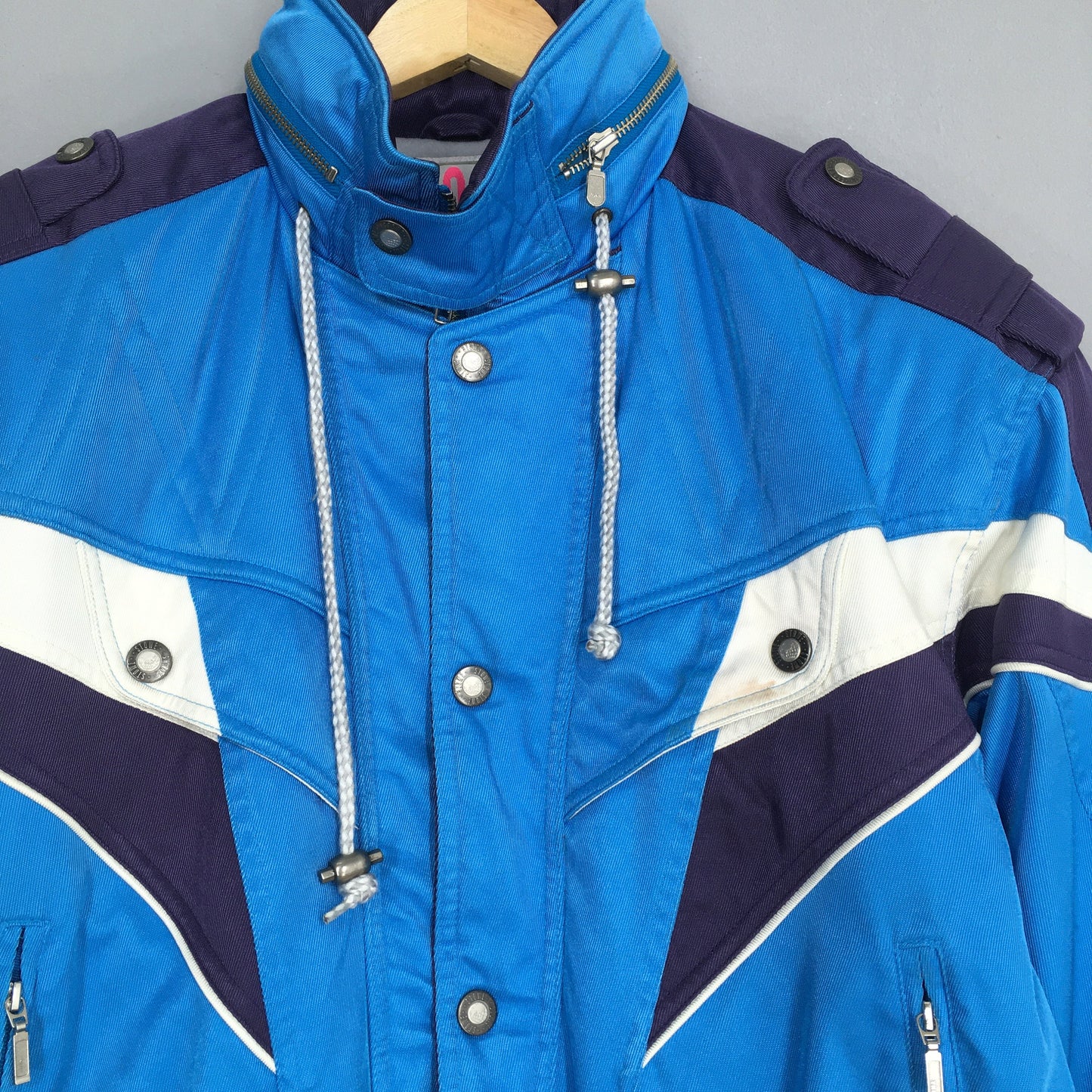 Stowe Skiing Bomber Winter Hoodie Jacket Large