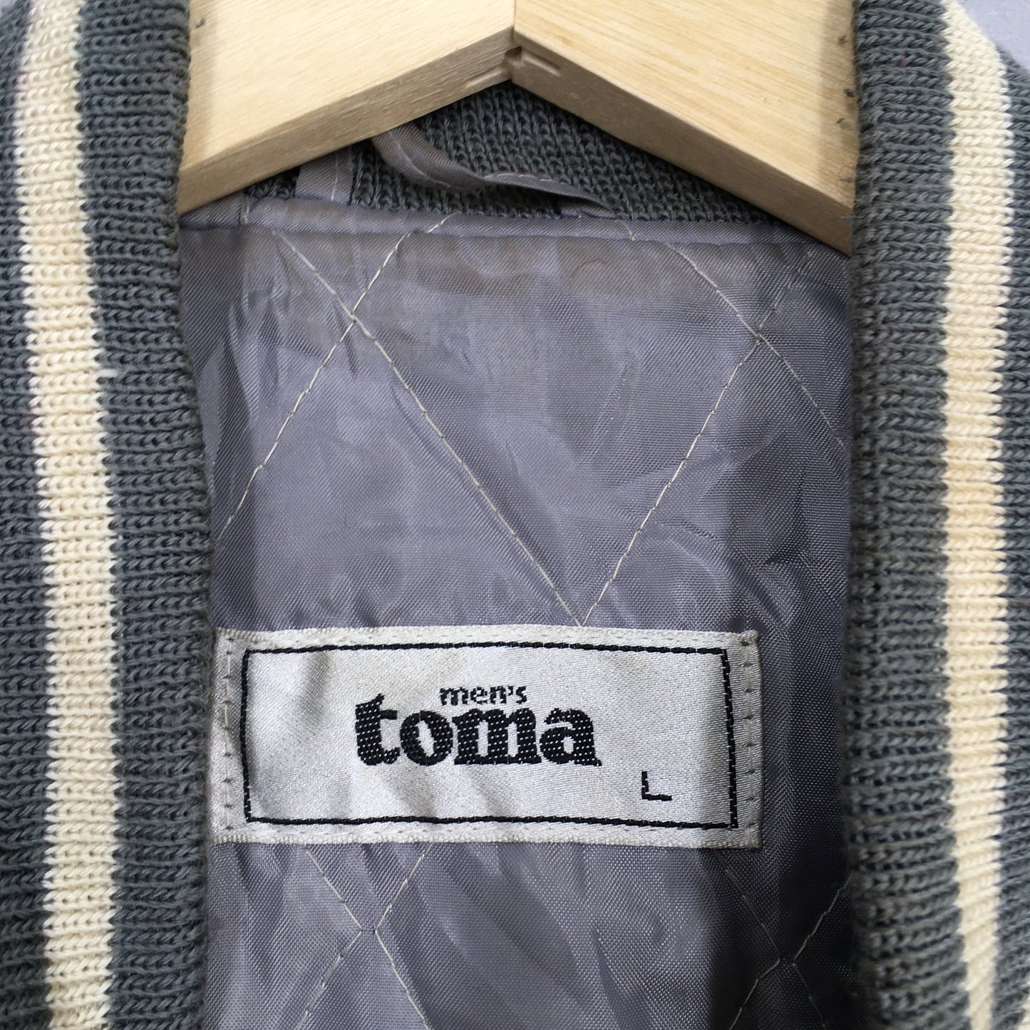 Men's Toma Wool Varsity Jacket Large