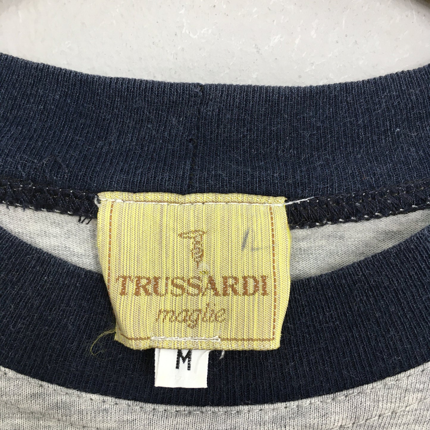 Trussardi Jeans Gray Tshirt Medium