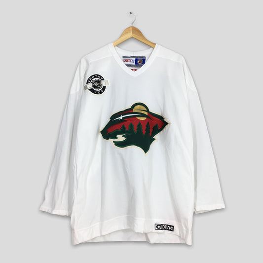 Minnesota Wild Jersey NHL Ice Hockey Large