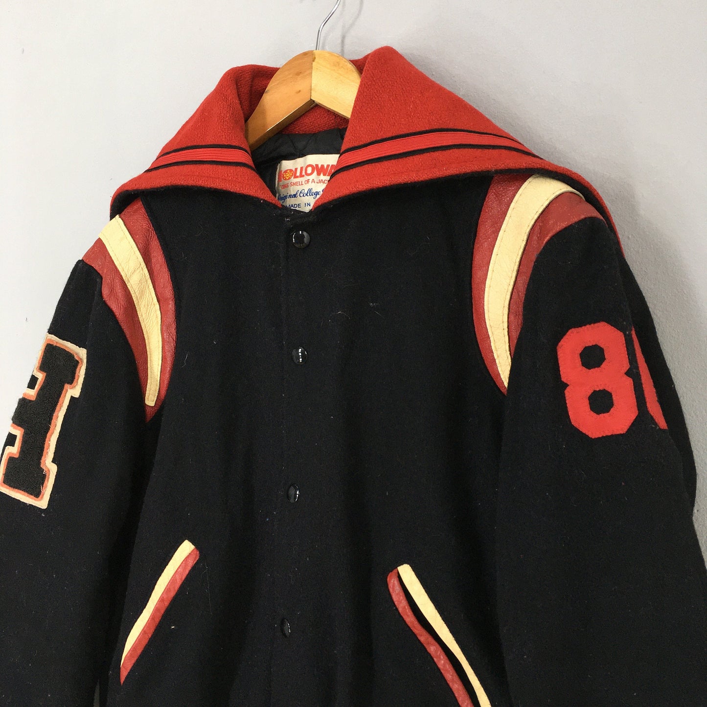 Harvey Flag Corp Wool College Jacket Medium