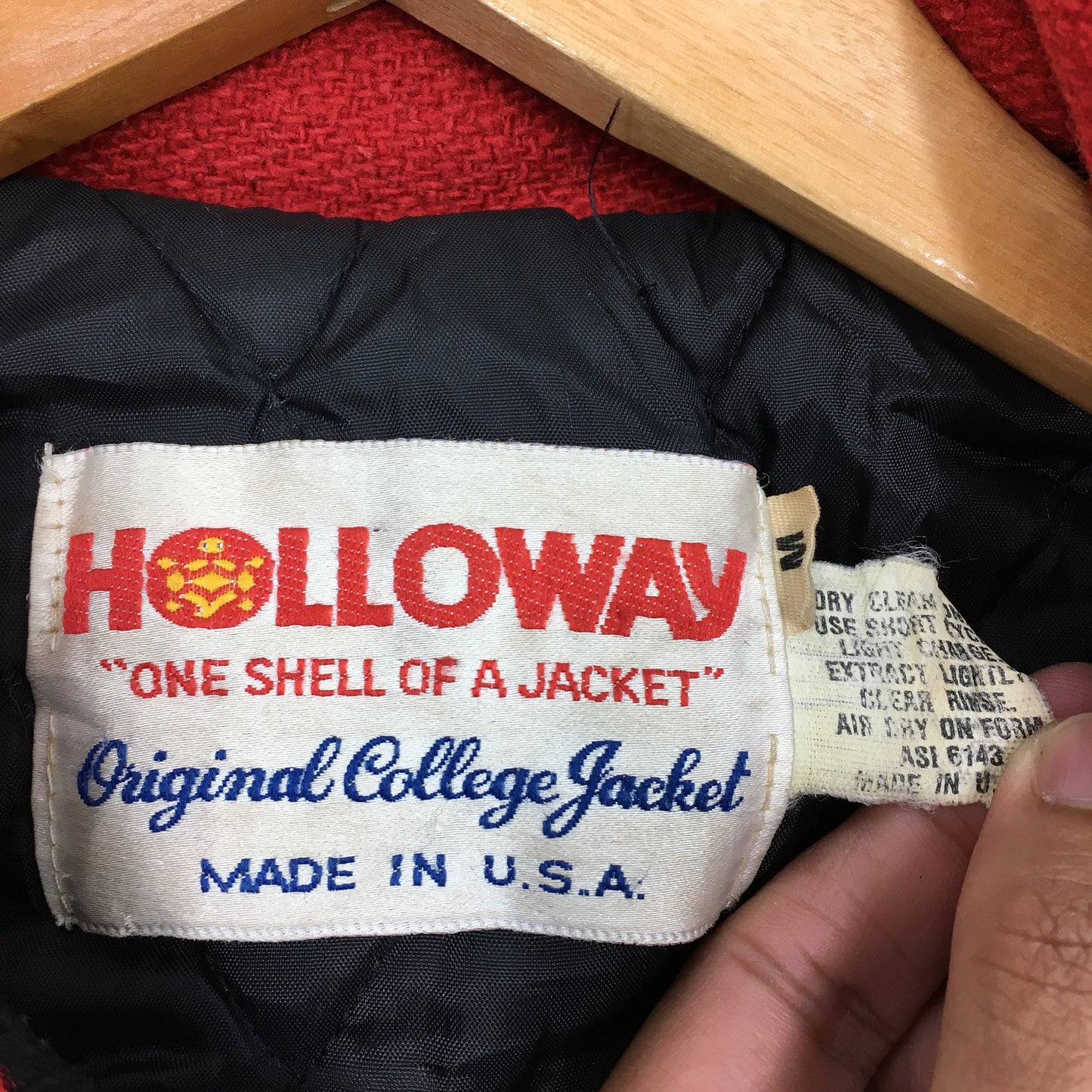 Harvey Flag Corp Wool College Jacket Medium