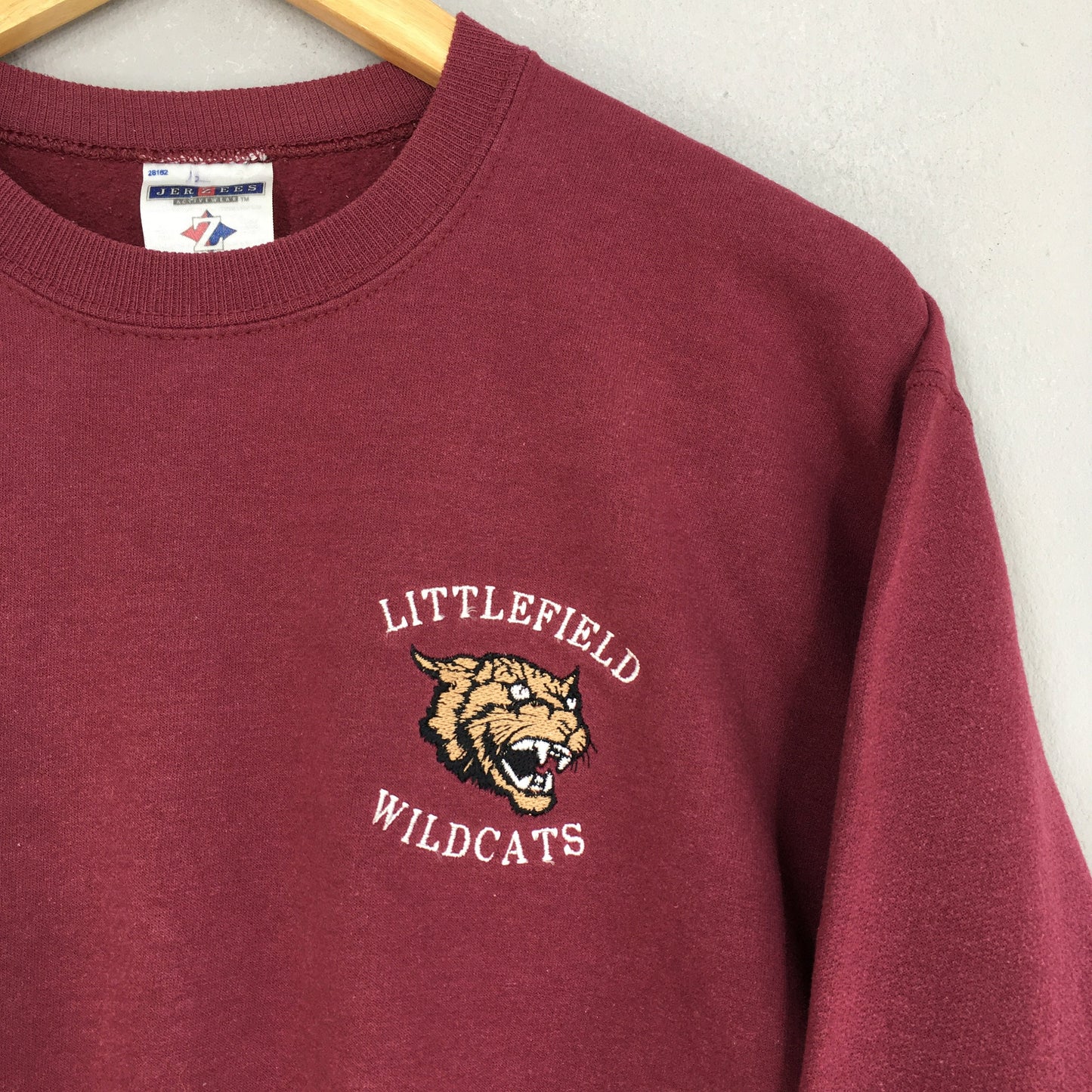 Littlefield Wildcats Football Sweatshirt Small