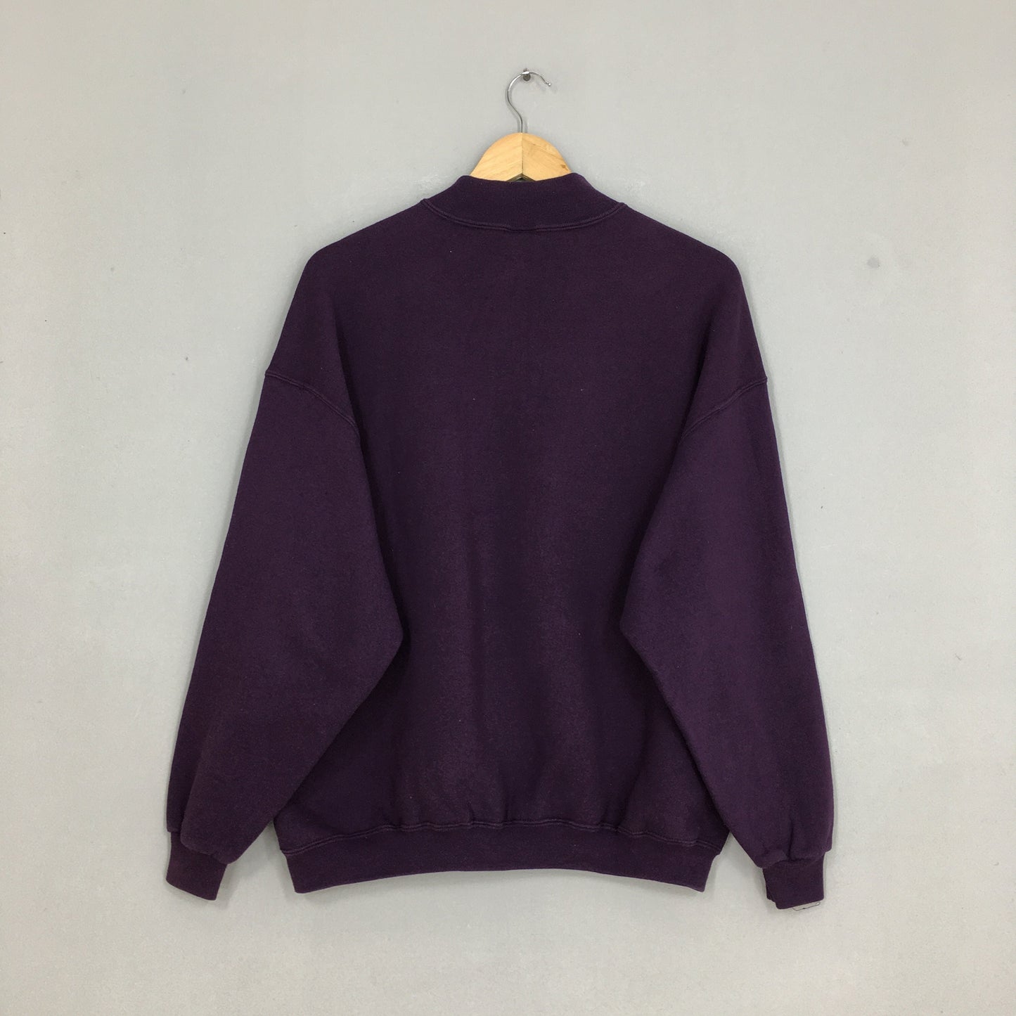 Chic Russell Blank Purple Sweatshirt XLarge