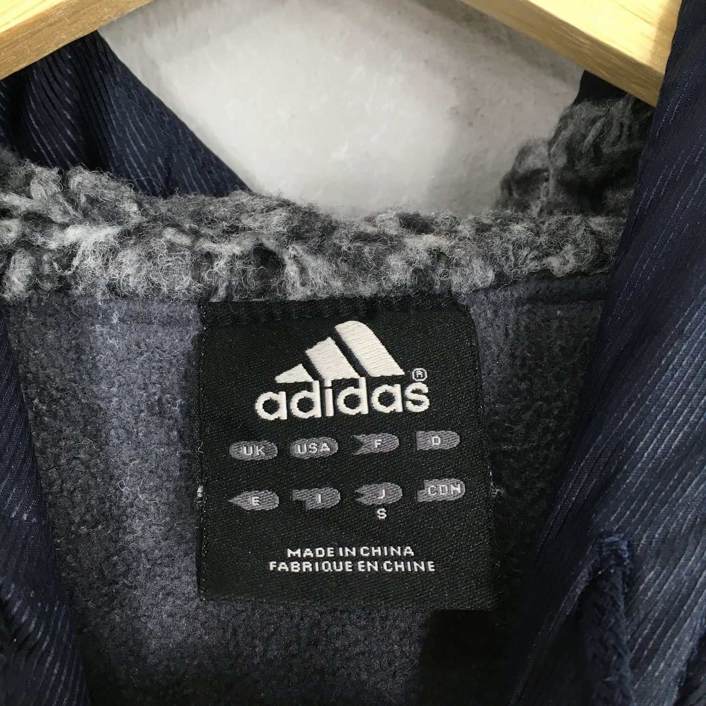 Adidas Hoodie Jacket Hoodie Parka Small